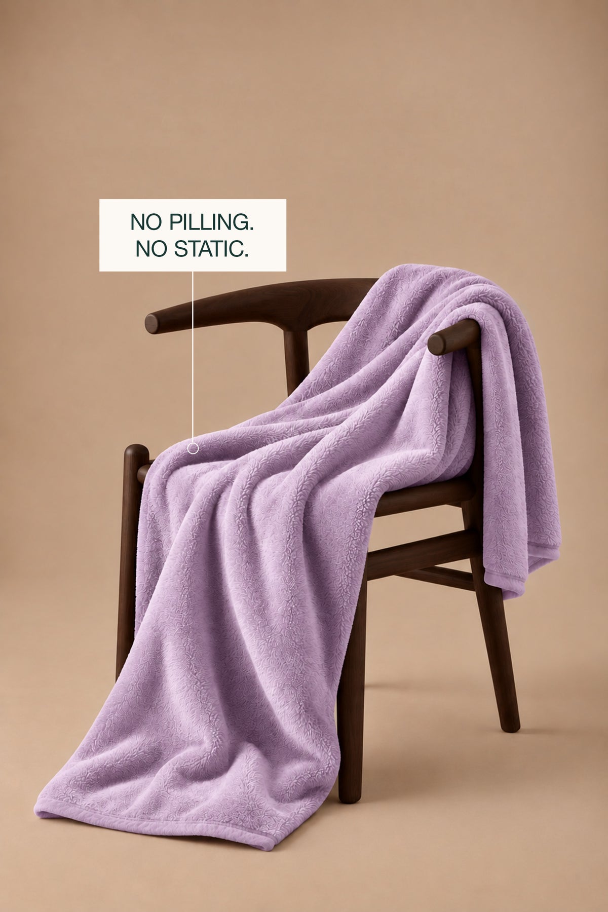 Lavender Plush Blanket