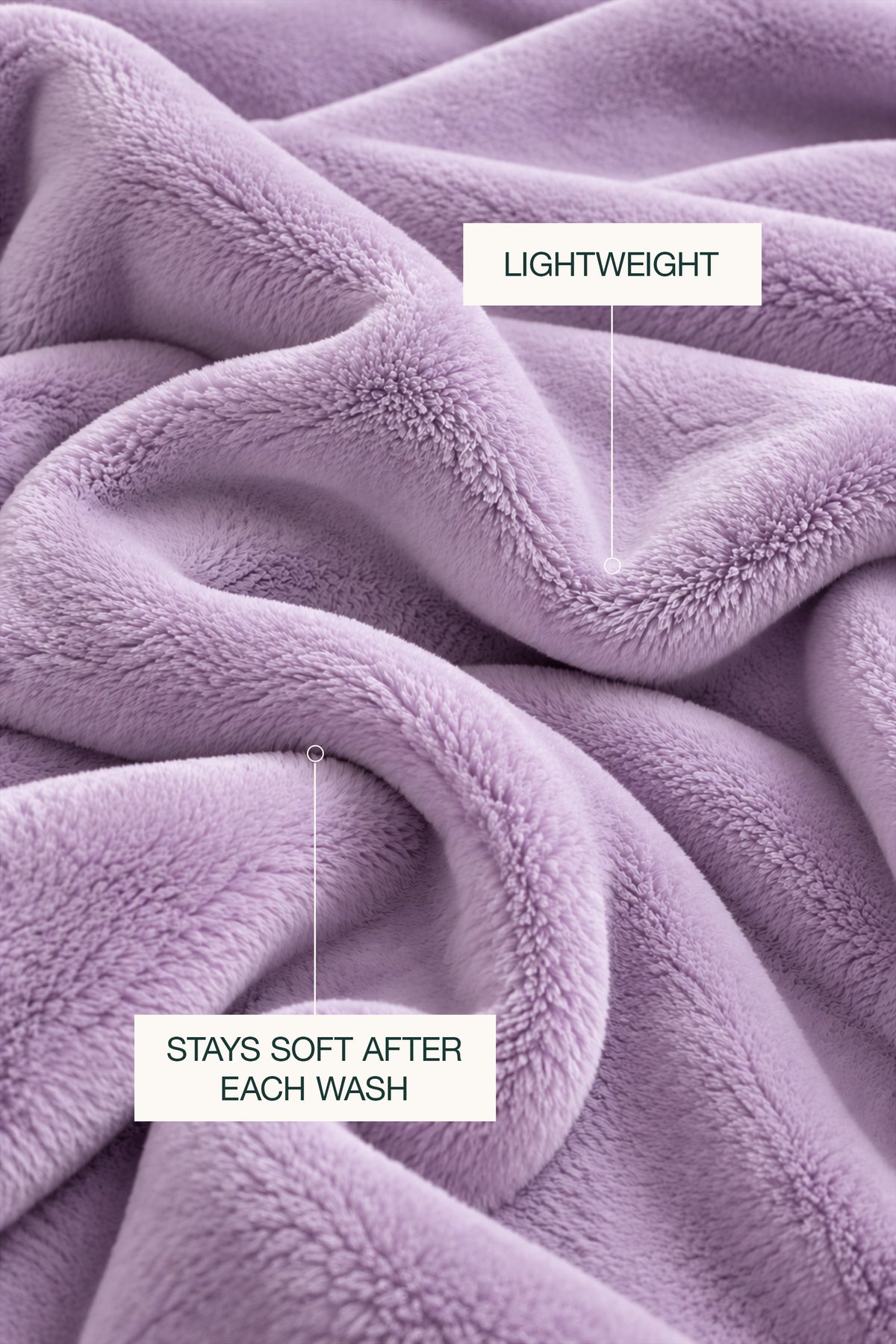 Lavender Plush Blanket