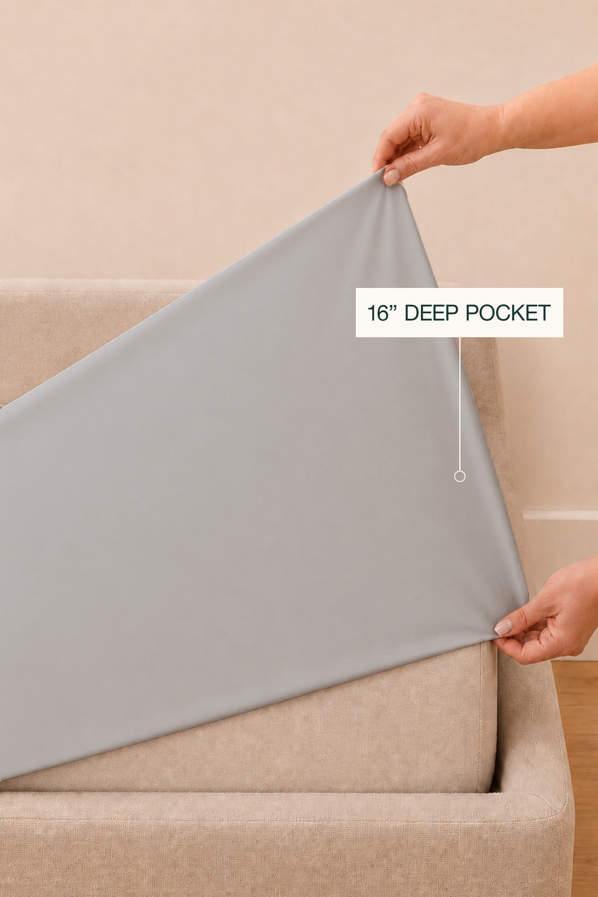 T200 Light Grey Sheet Set
