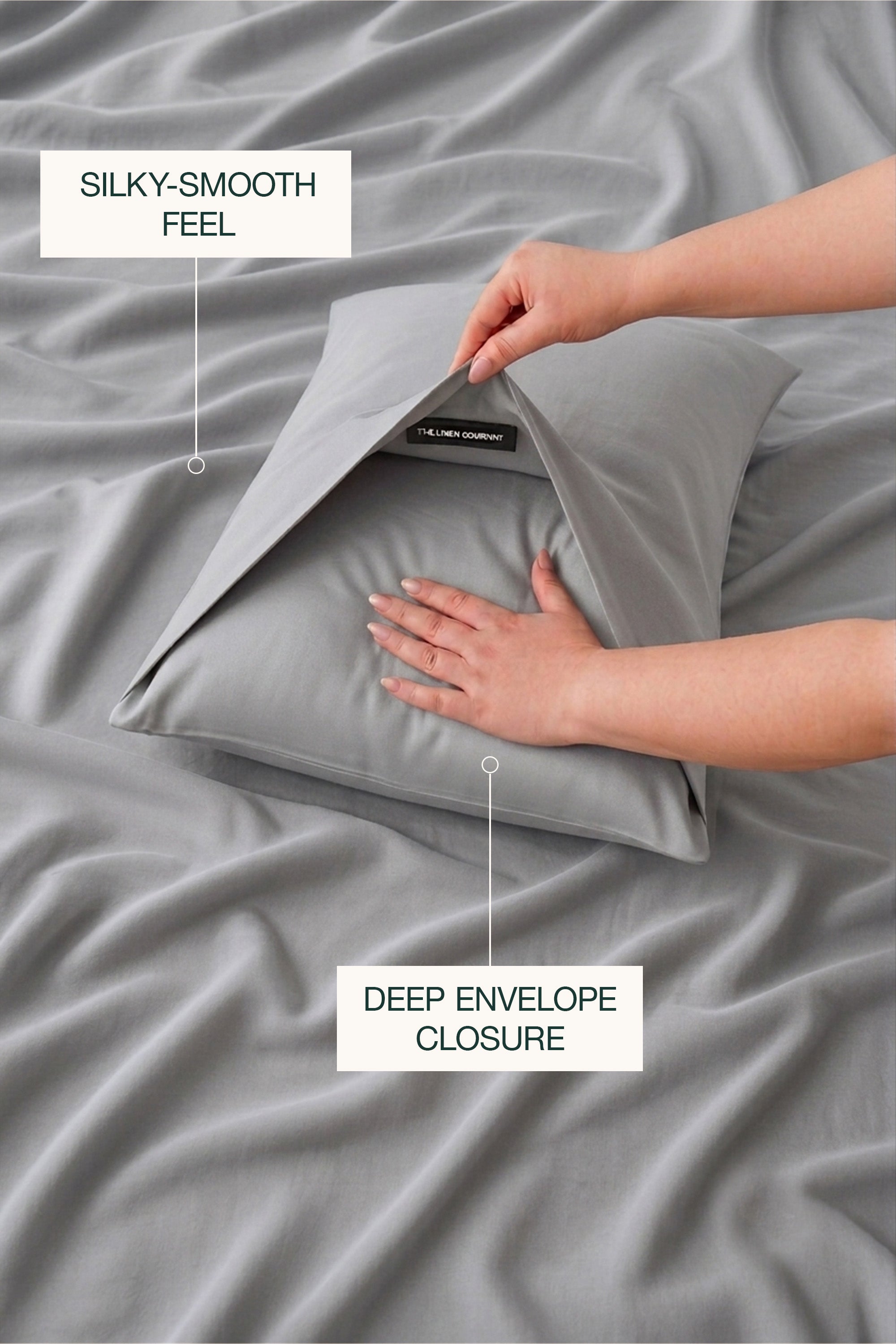 T200 Light Grey Sheet Set