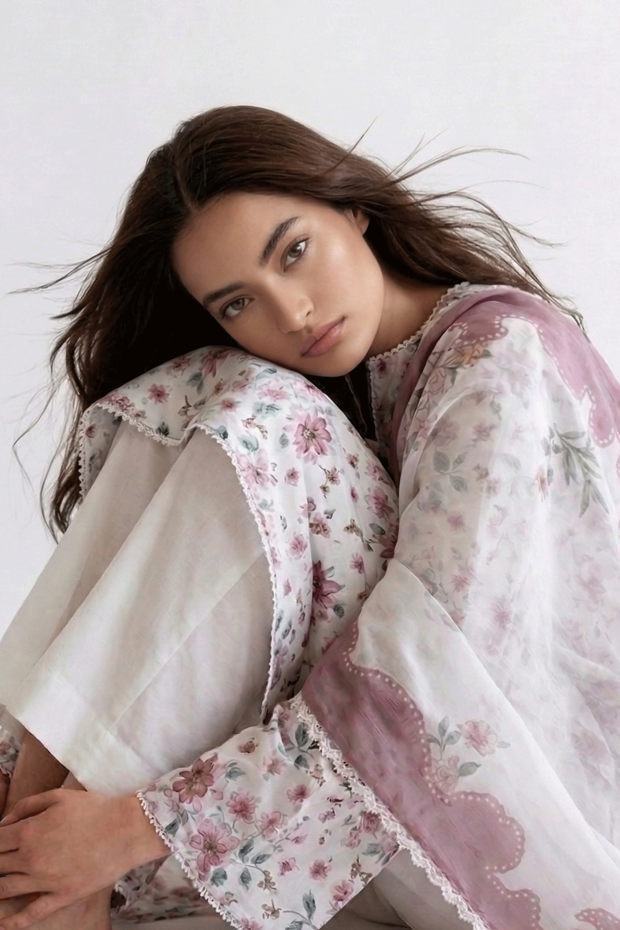 Brocade - Printed Lawn Suit