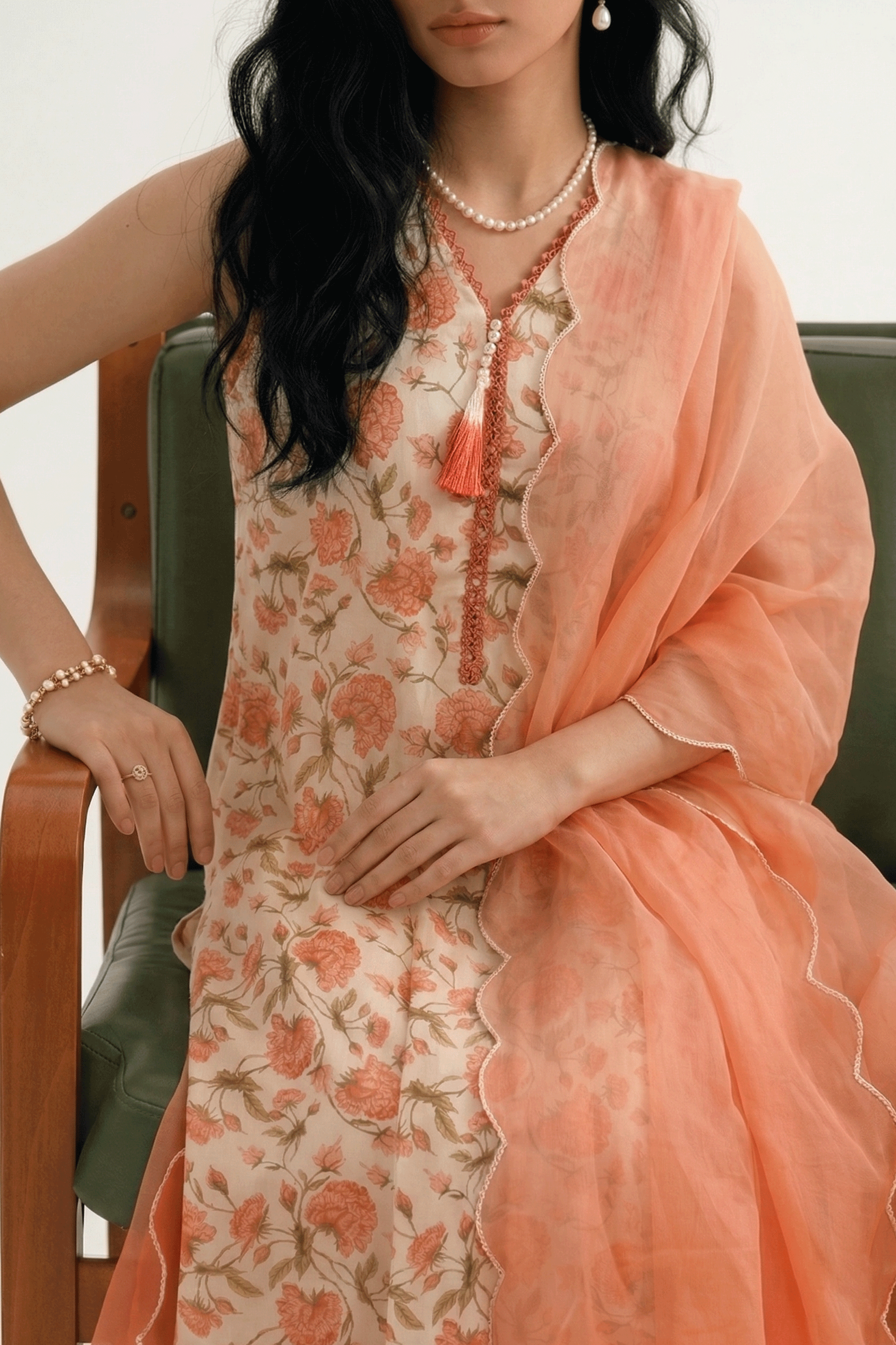 Corelle - Printed Lawn Suit