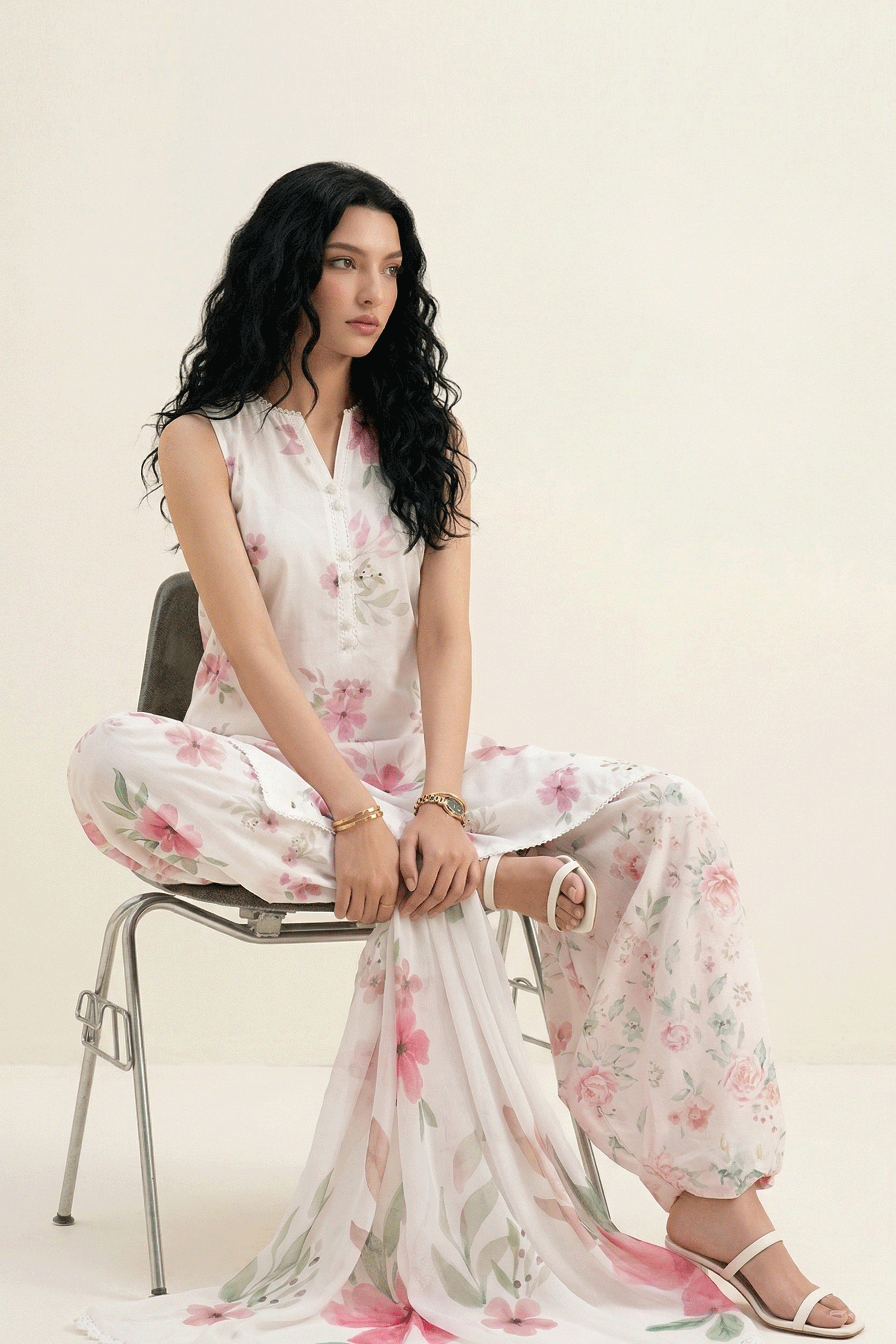 Floral Escape - Printed Lawn Suit