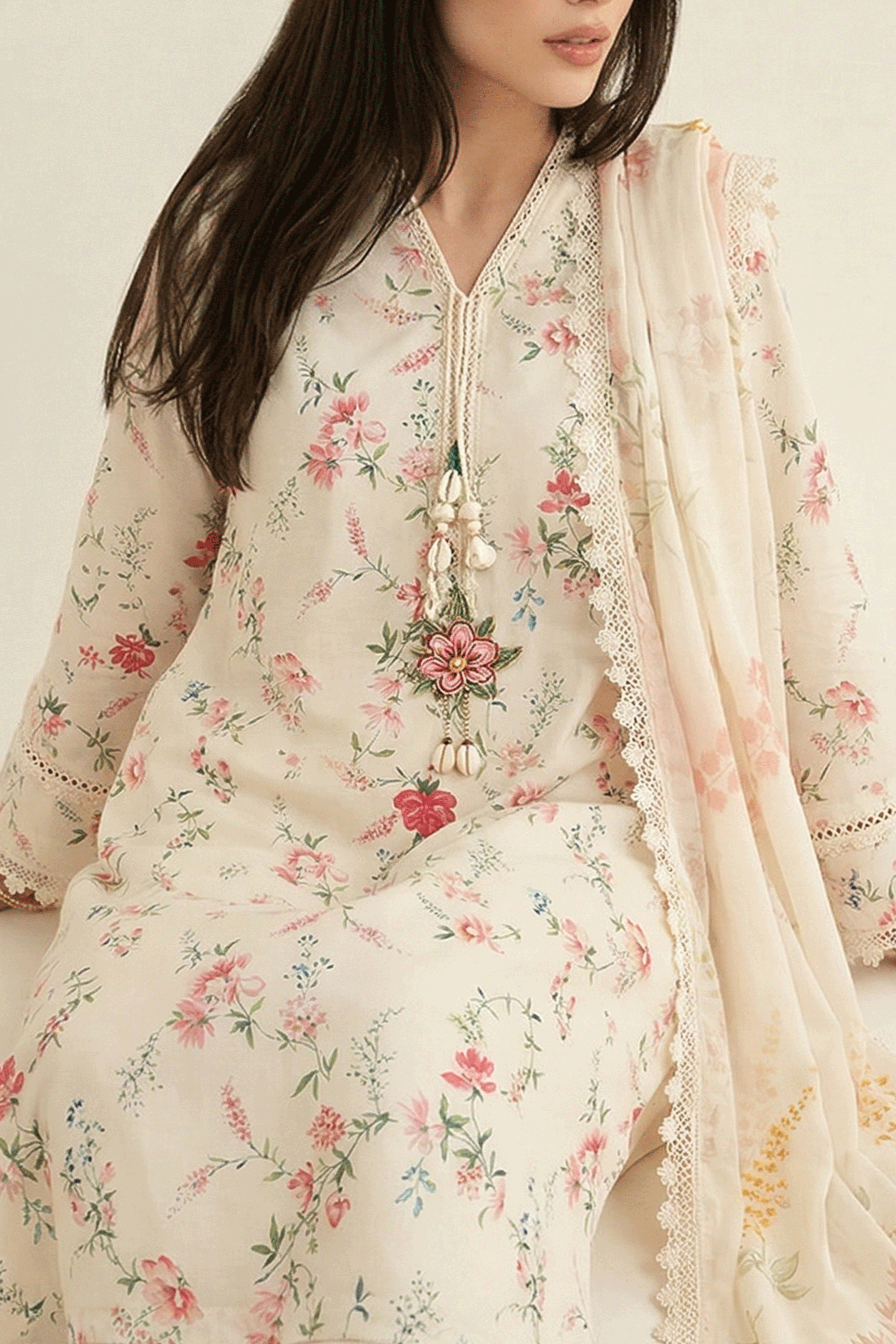 Jardin - Printed Lawn Suit