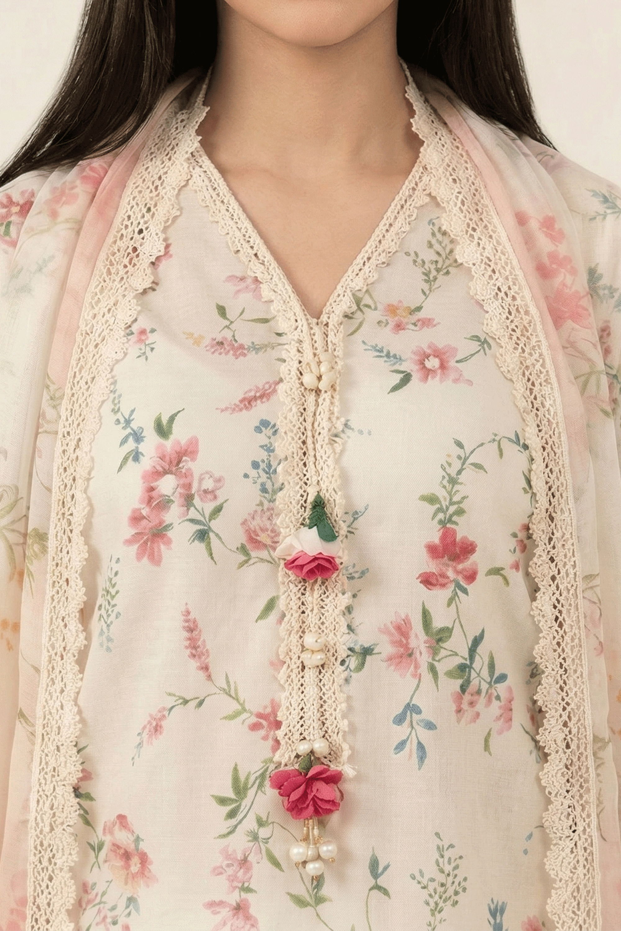 Jardin - Printed Lawn Suit