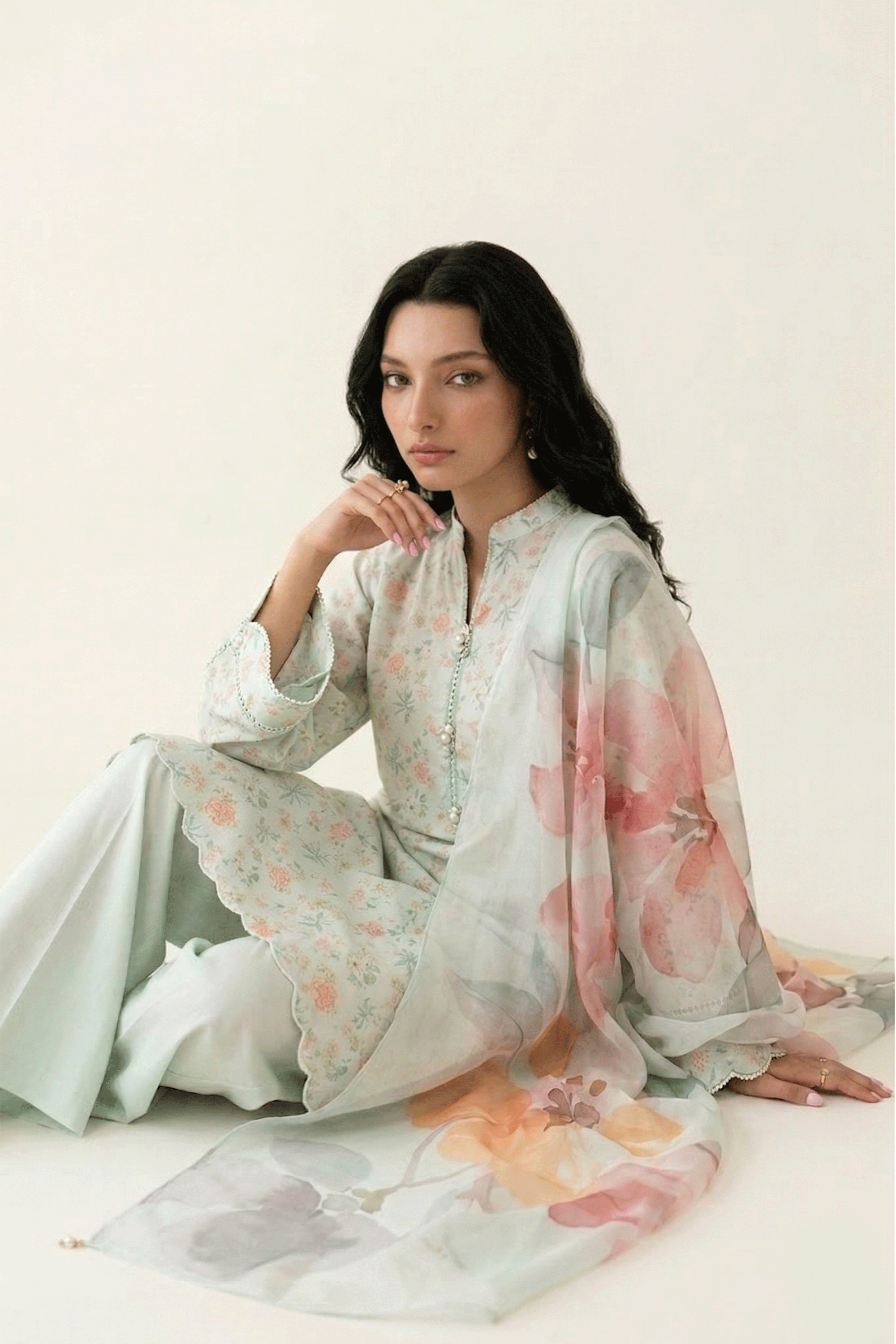 Mintscape - Printed Lawn Suit