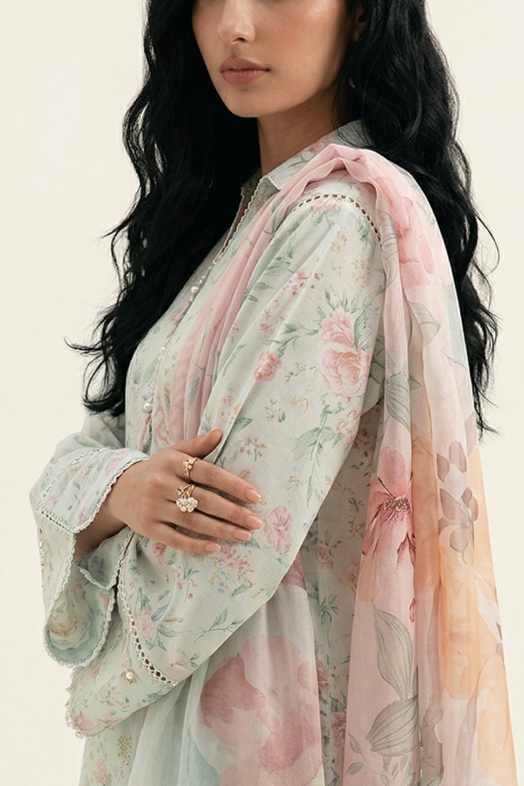 Mintscape - Printed Lawn Suit