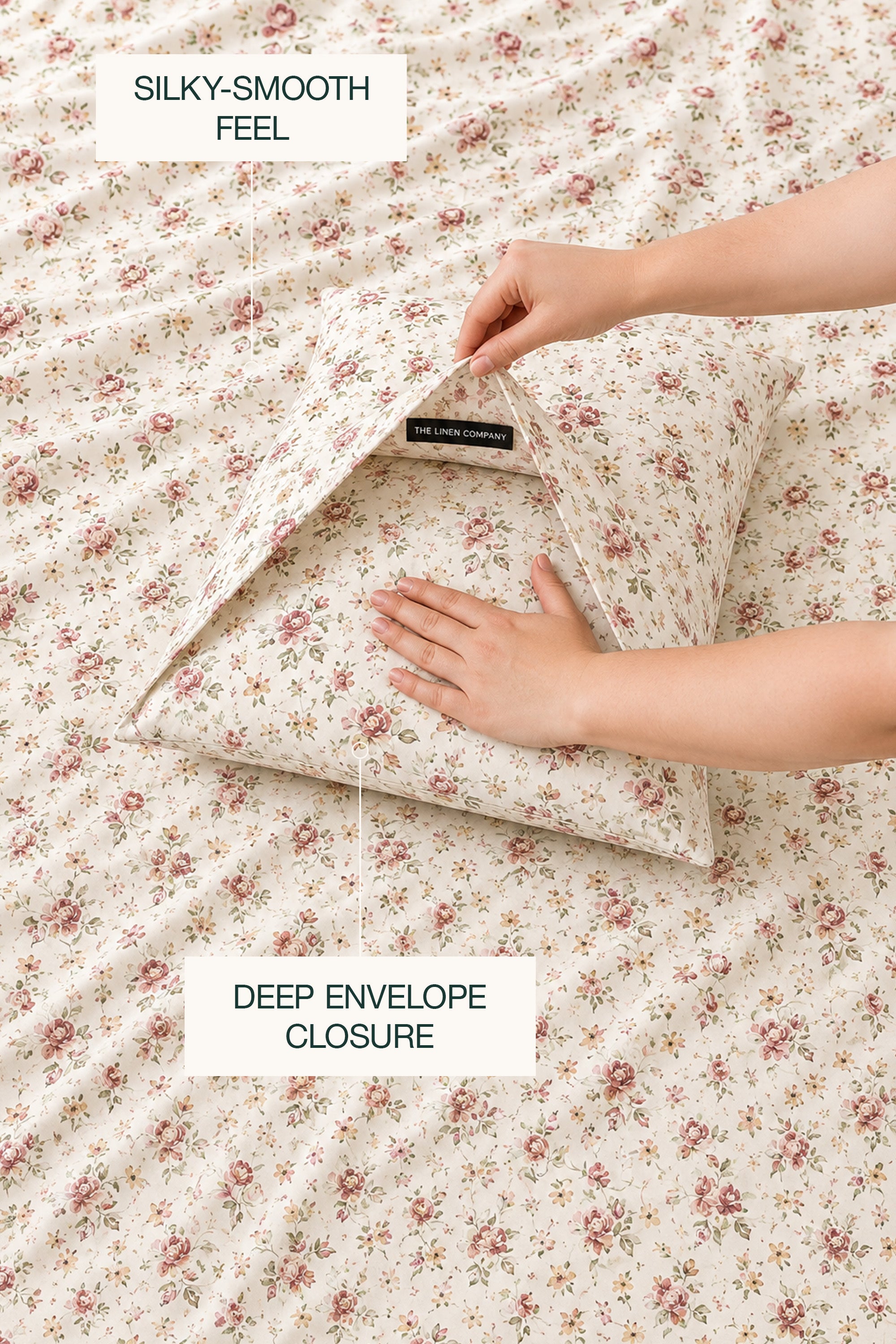 Luna Rose Sateen Duvet cover Set