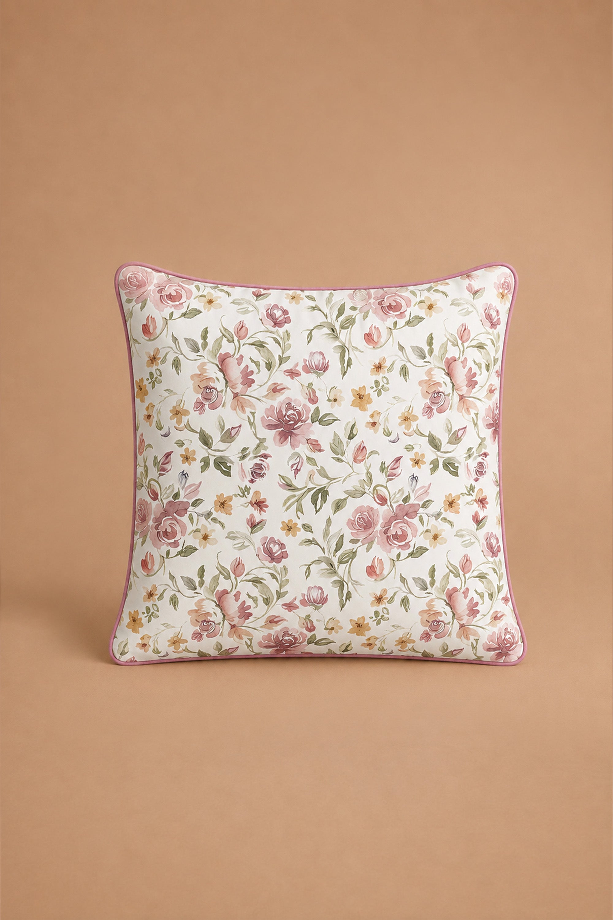 Luna Rose Sateen Cushion Cover