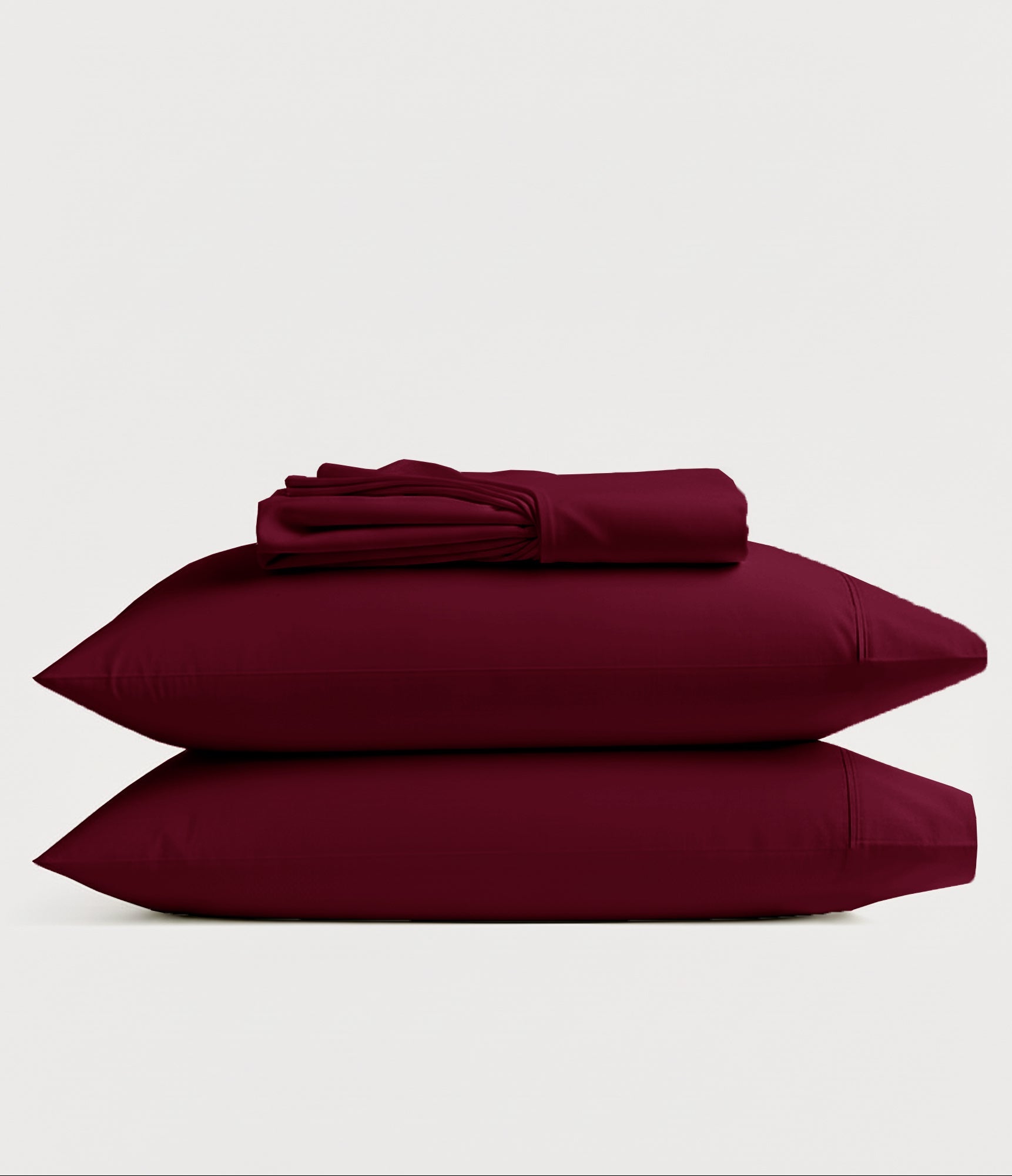 Maroon Bed Sheet Set