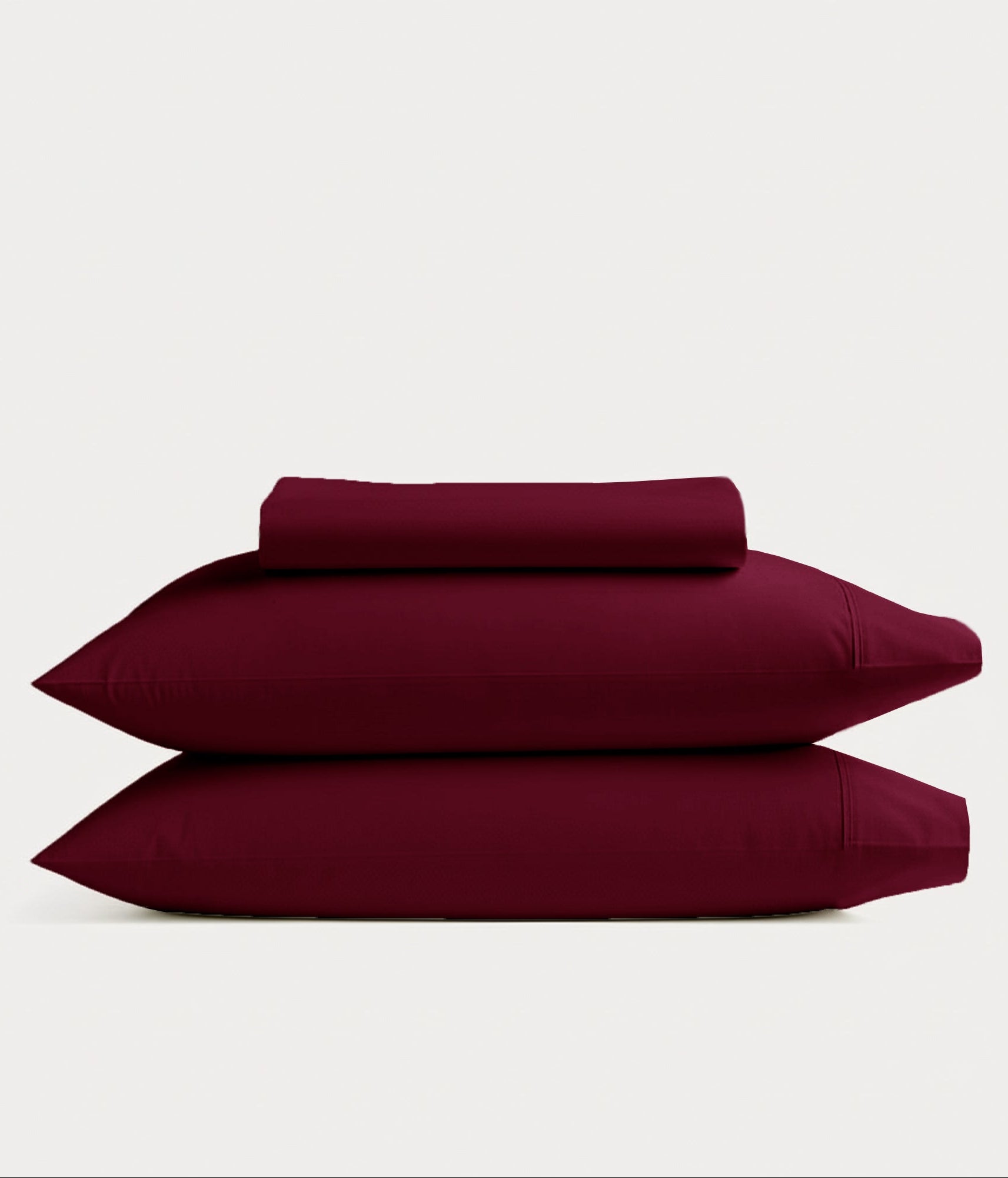 Maroon Bed Sheet Set