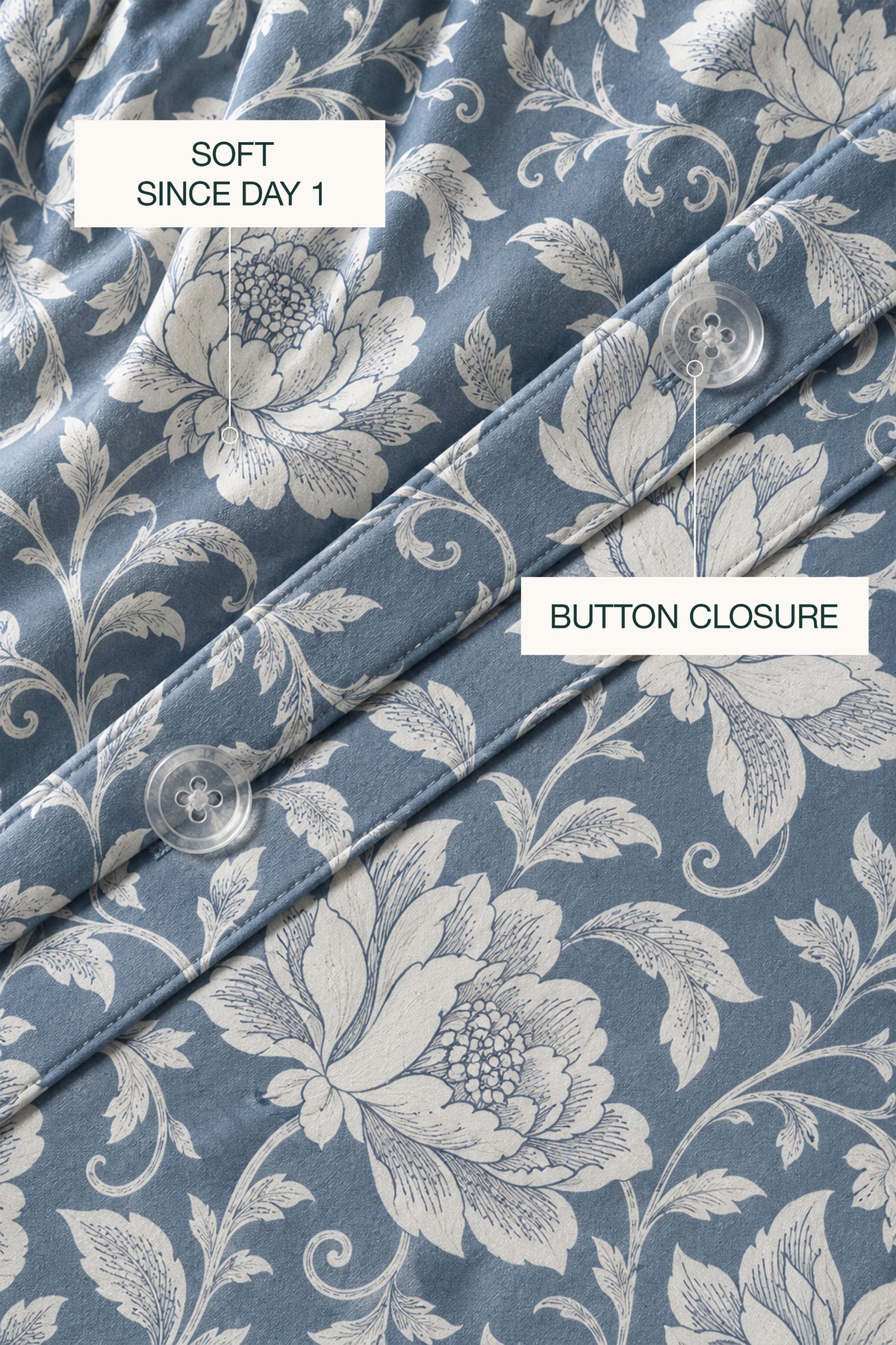 Meadow Drift Percale Duvet Cover set