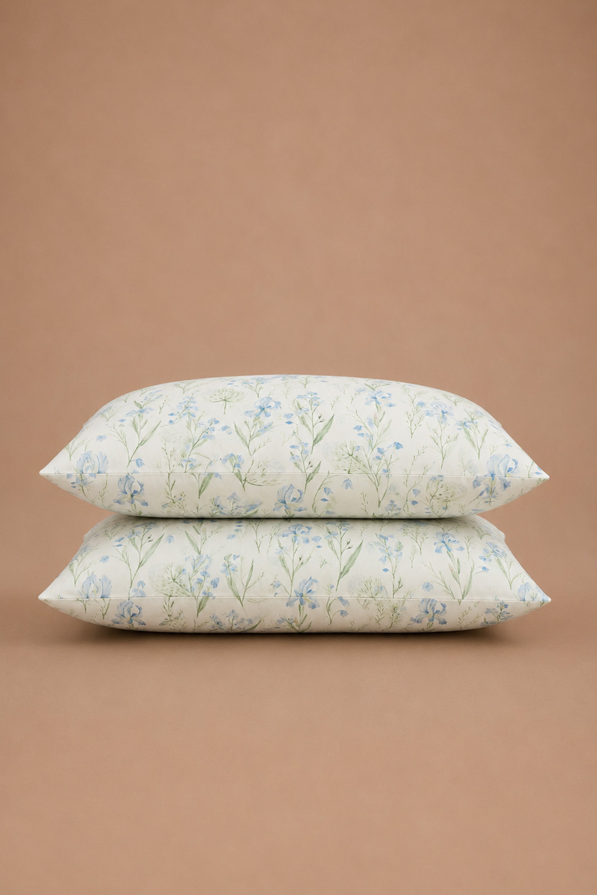 Mist Flower Percale Pillows & Cushions