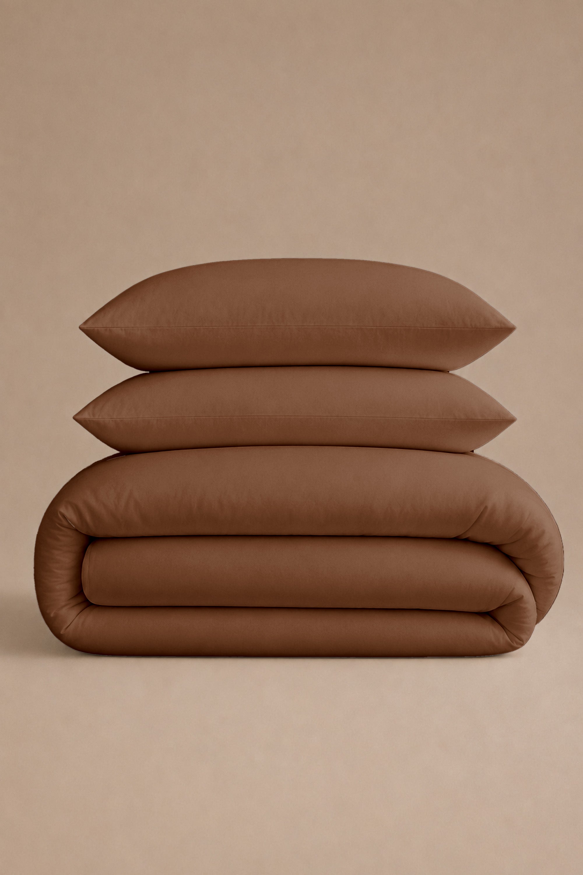 T200 Mocha Duvet Cover Set