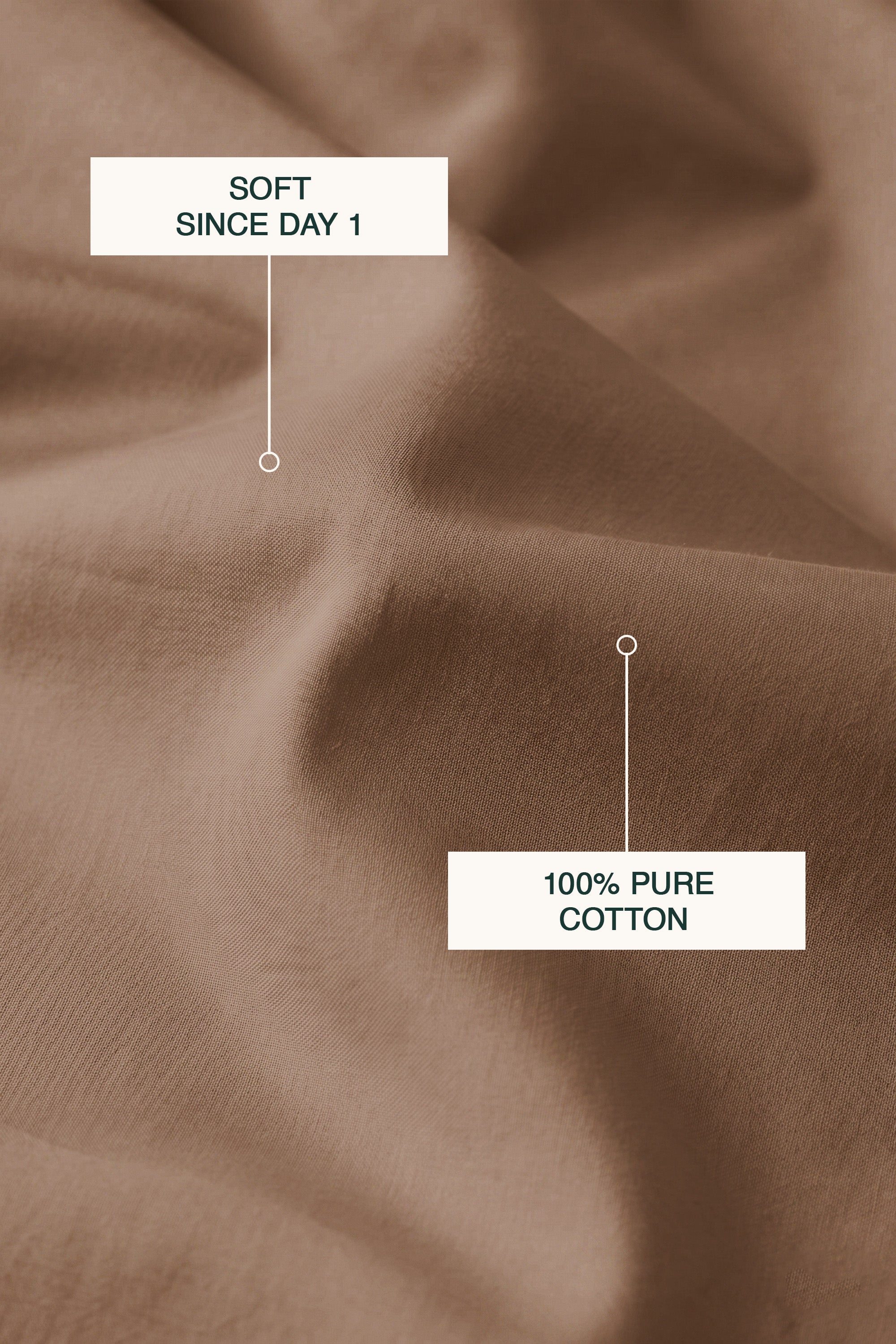 T200 Mocha Bed Sheet Set