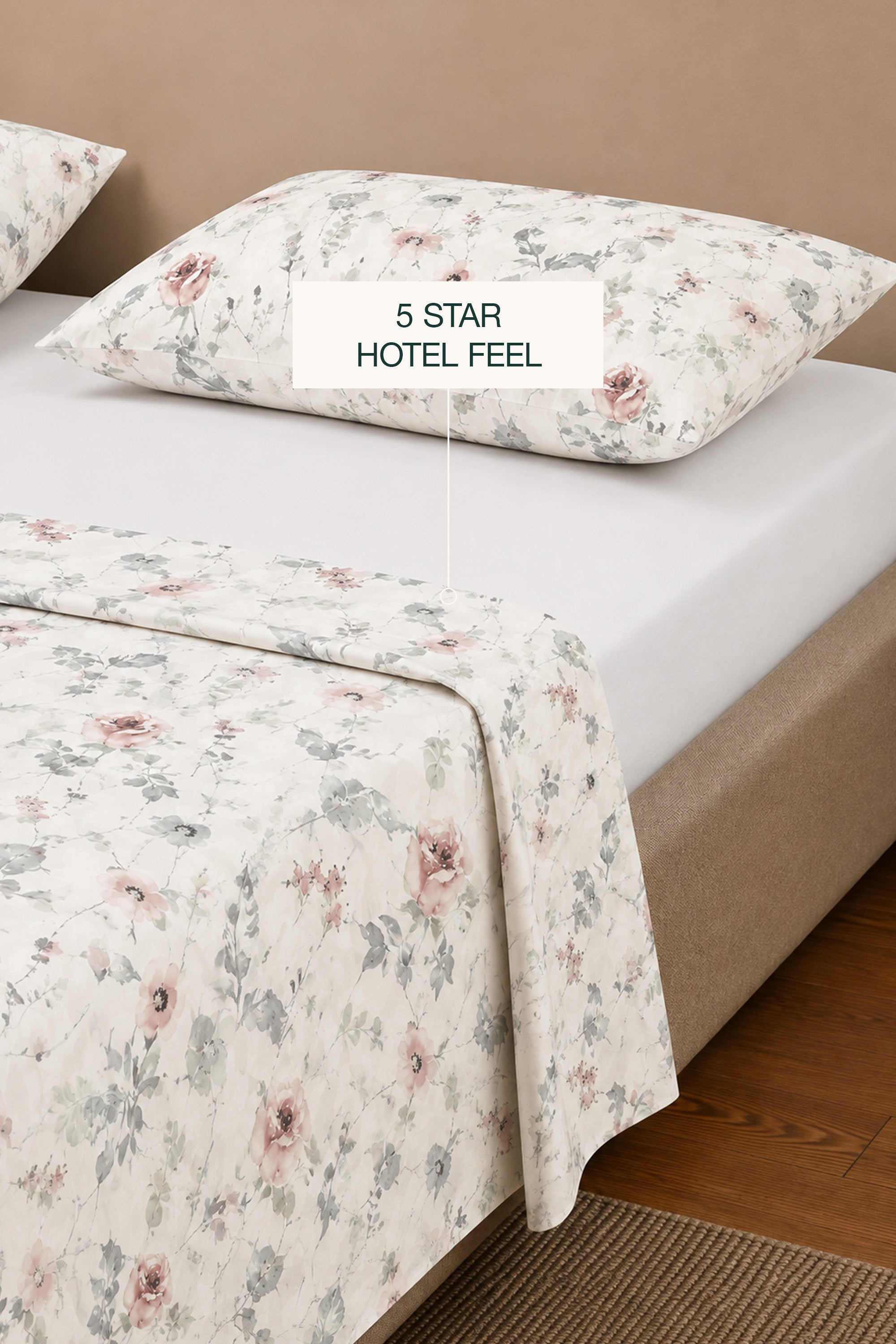 Monarch's Garden Sateen Bed Sheet Set