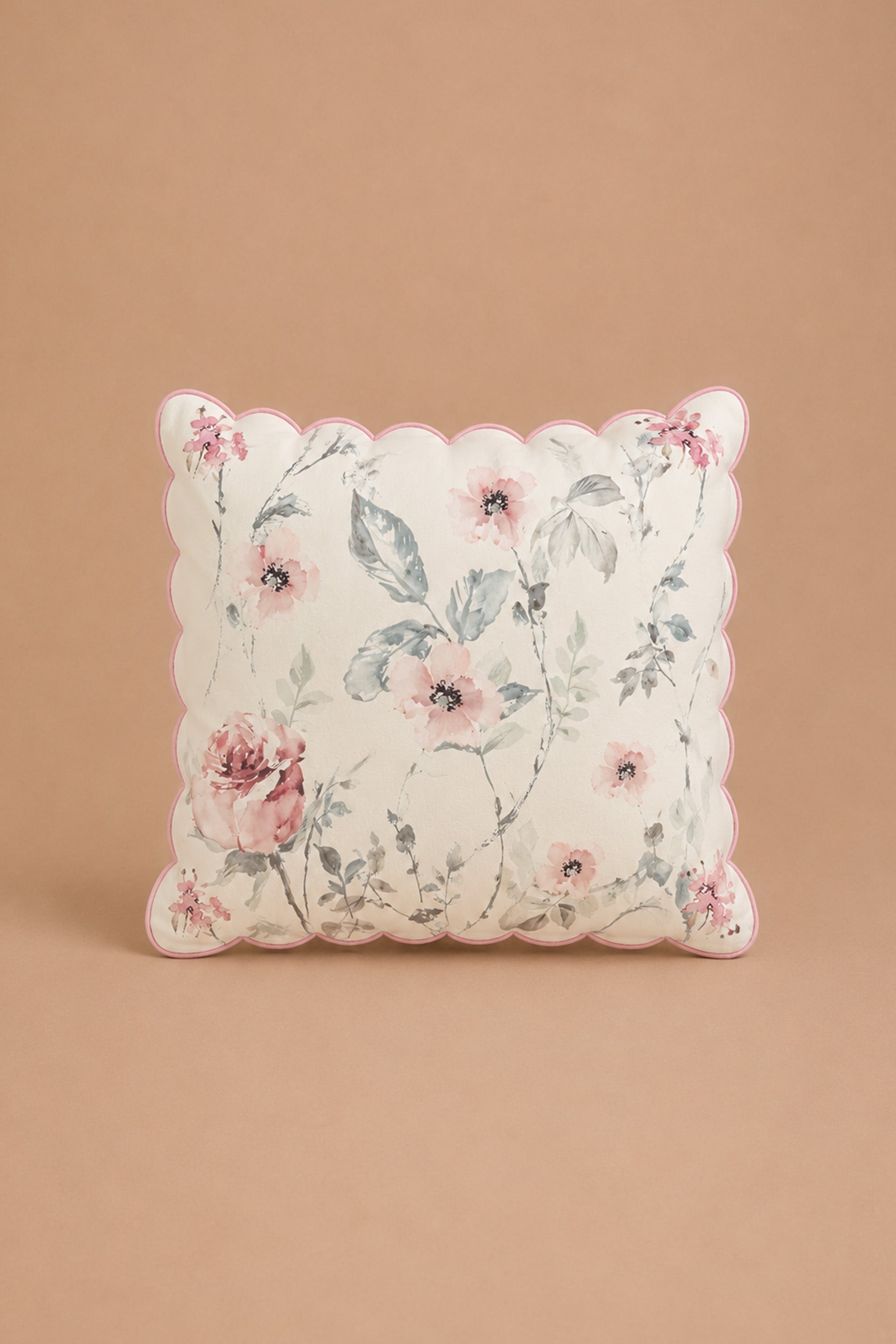 Monarch's Garden Sateen Cushion Cover