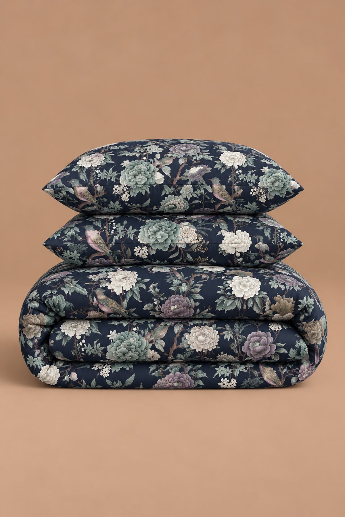 T200 Moonflower Sateen Duvet Set