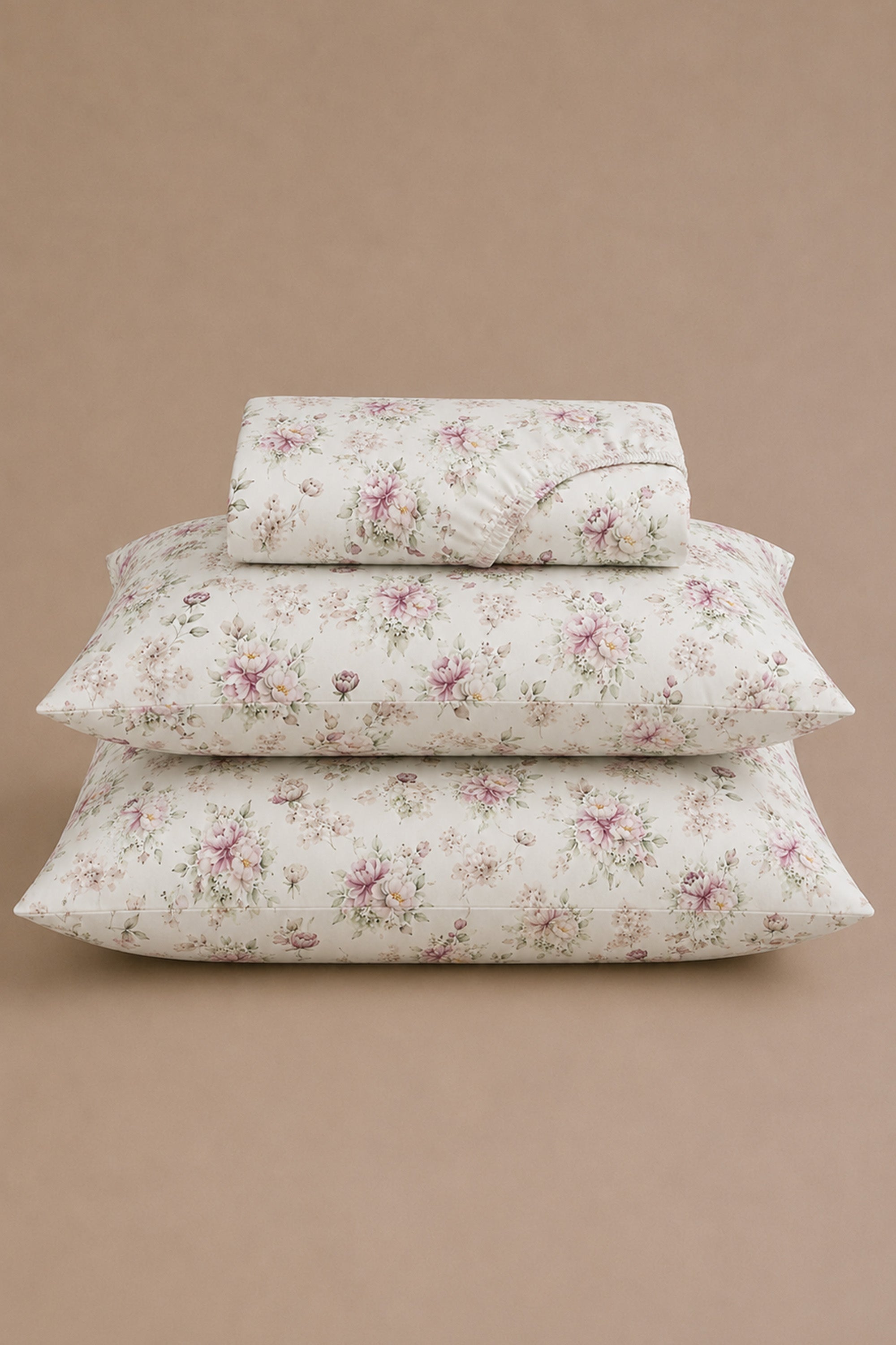 Moonlit Magnolia Sateen Bed Sheet Set