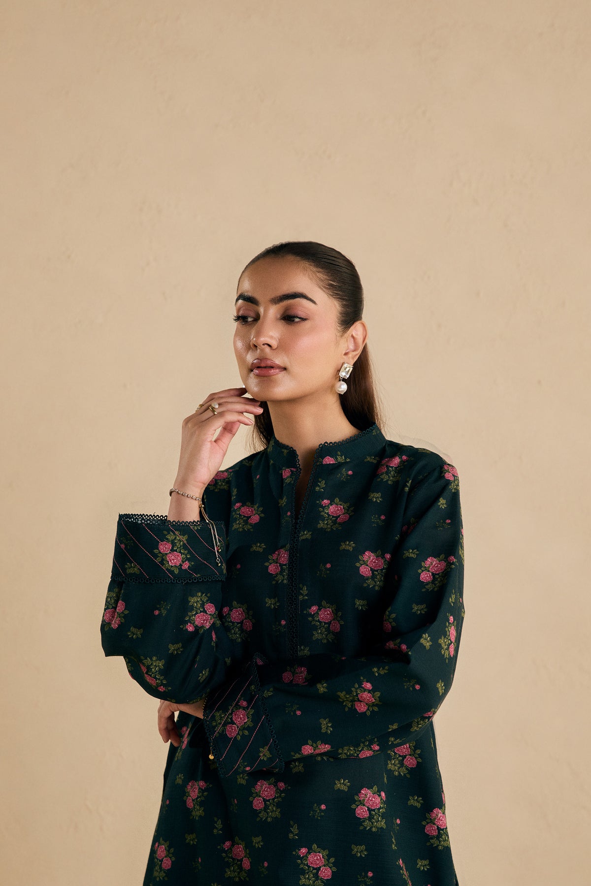 Moss Khaddar Set