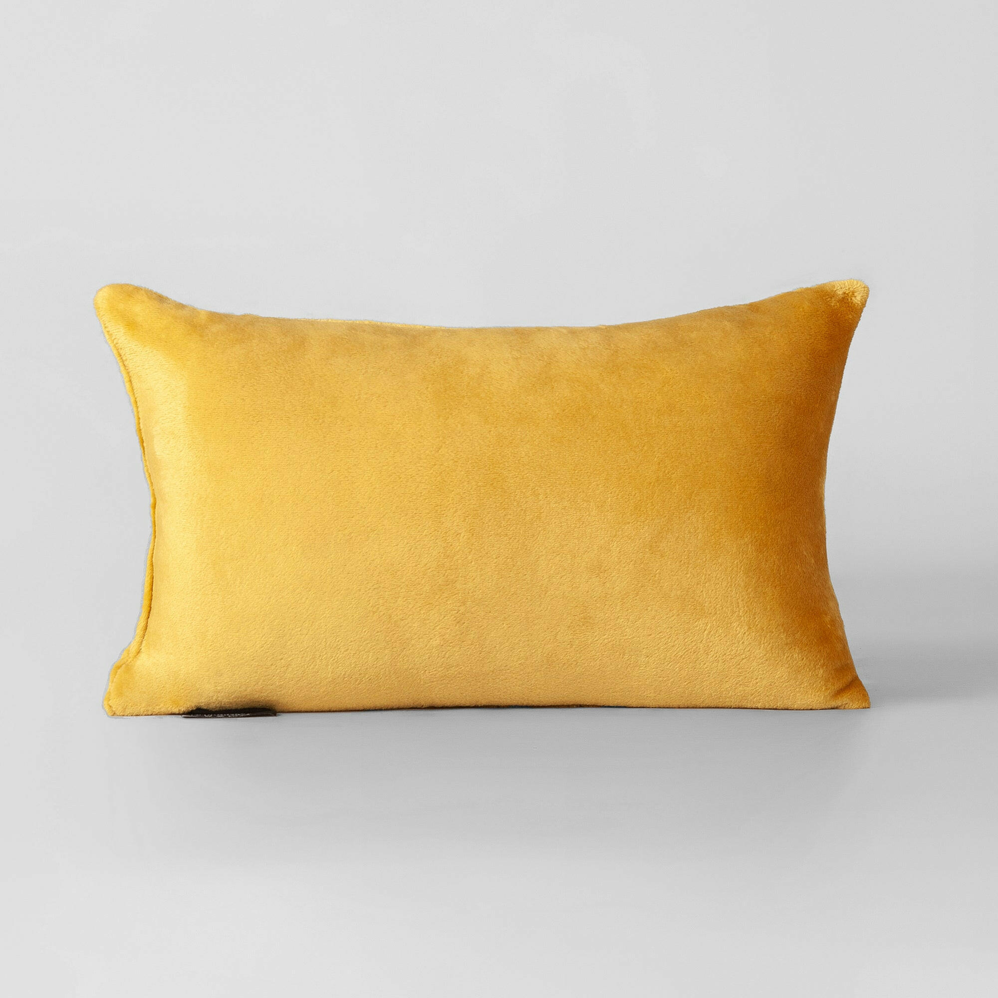 Mustard Plush Cushion