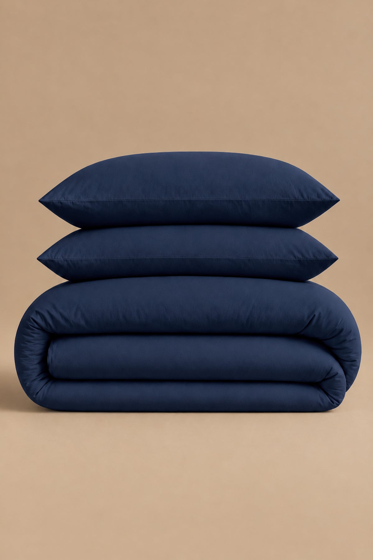 Silky Bamboo Navy Duvet Set