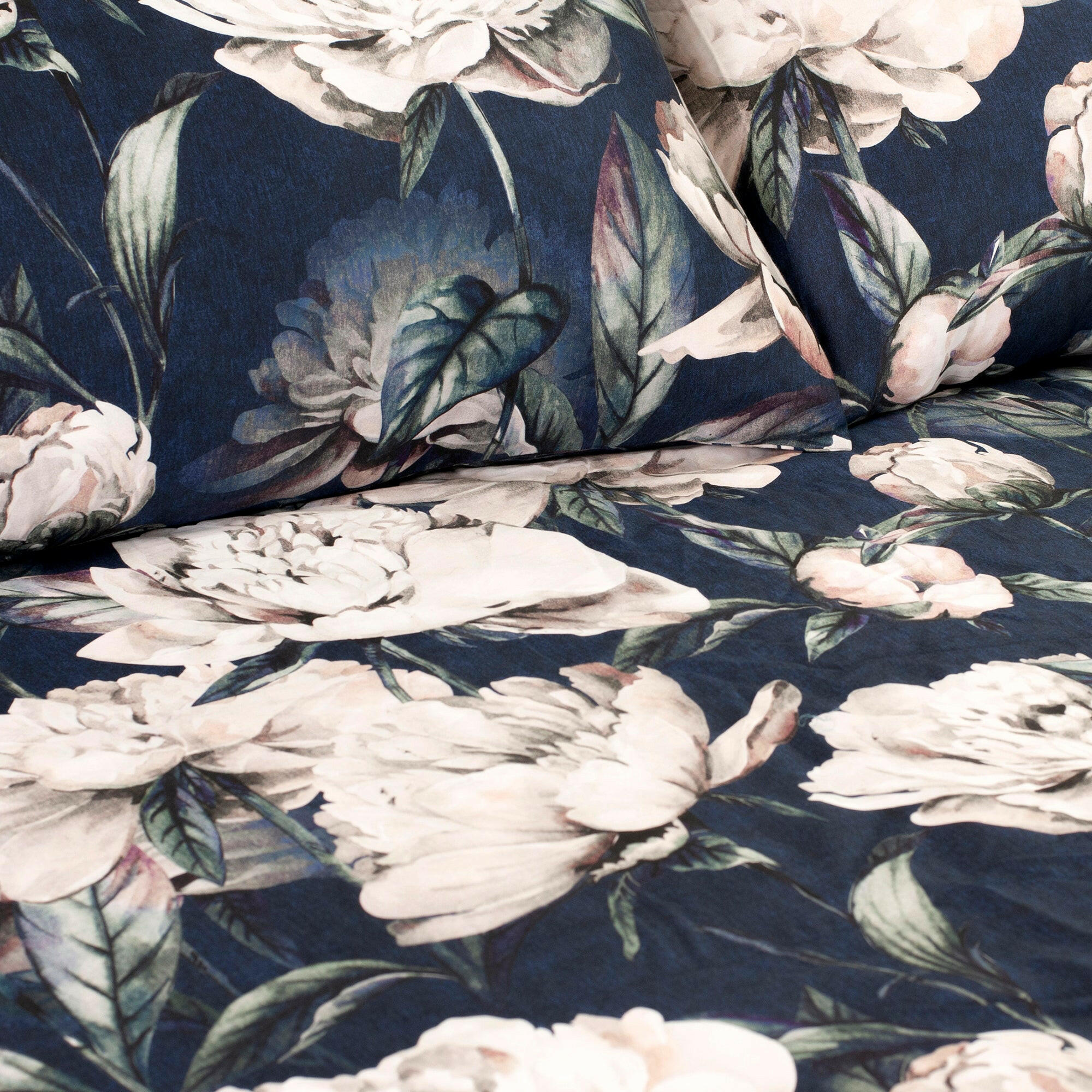 Night Bloom Duvet Cover Set - THE LINEN COMPANY