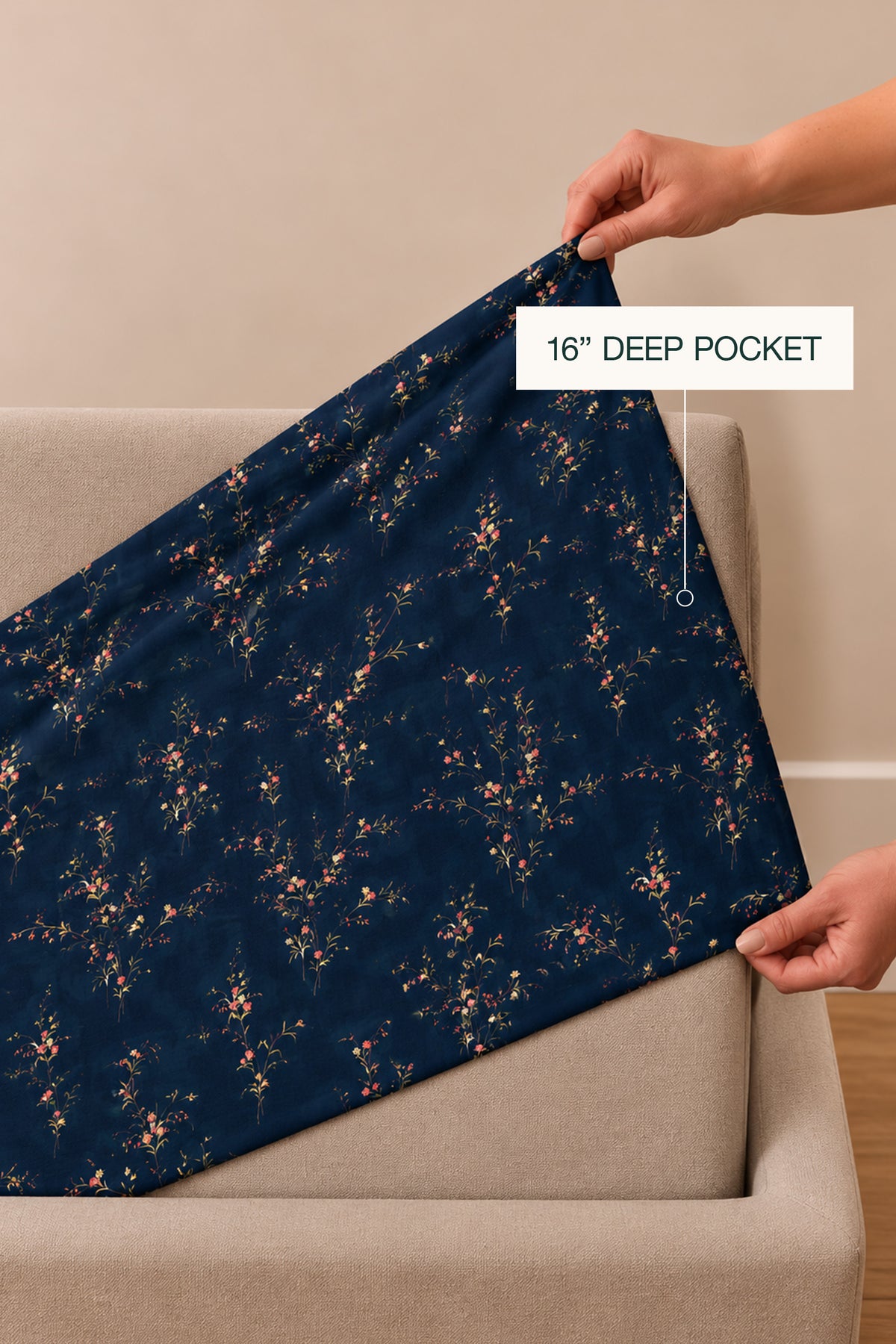 Nightingale Percale Bed Sheet Set