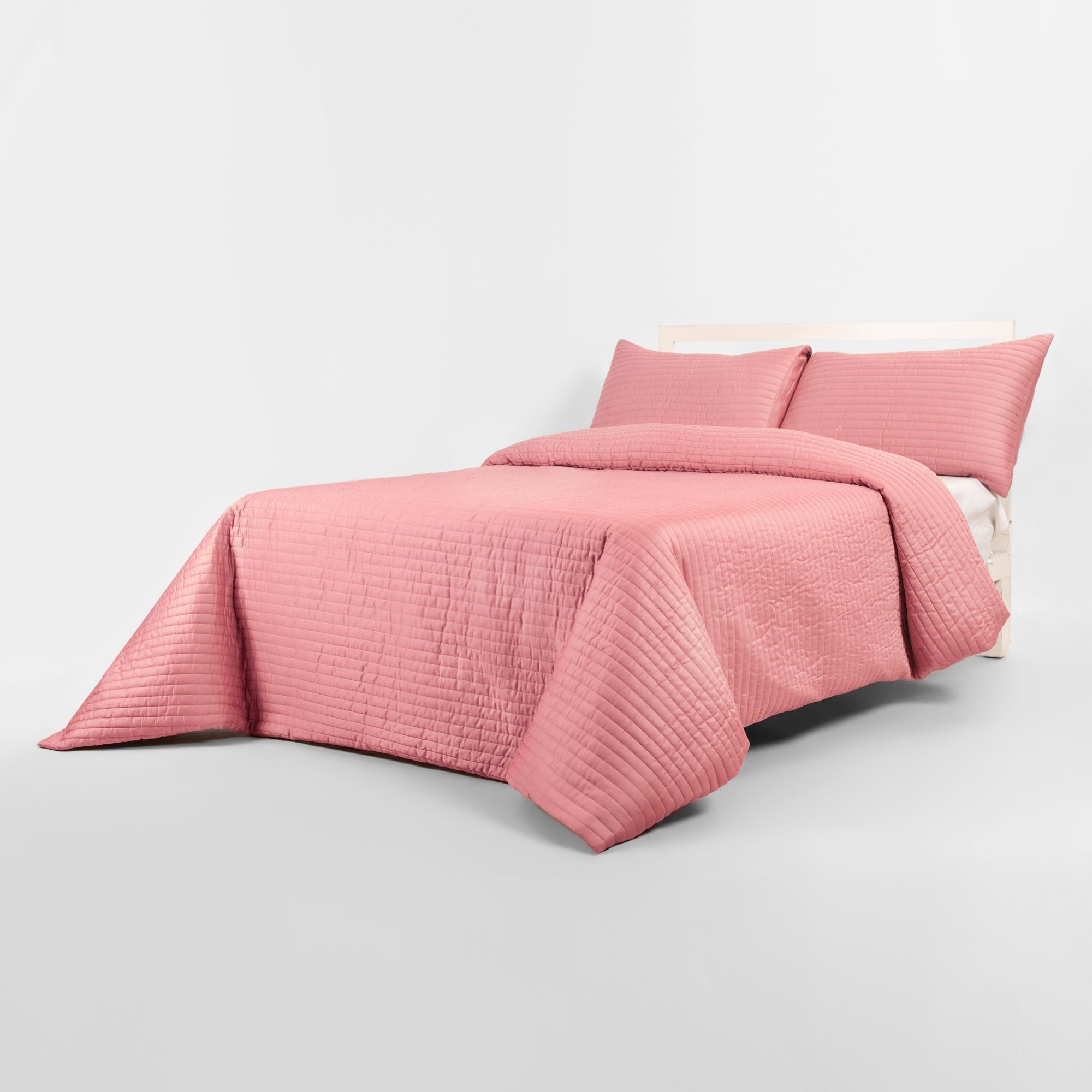 Nostalgia Pink Quilt Cover Set - THE LINEN COMPANY