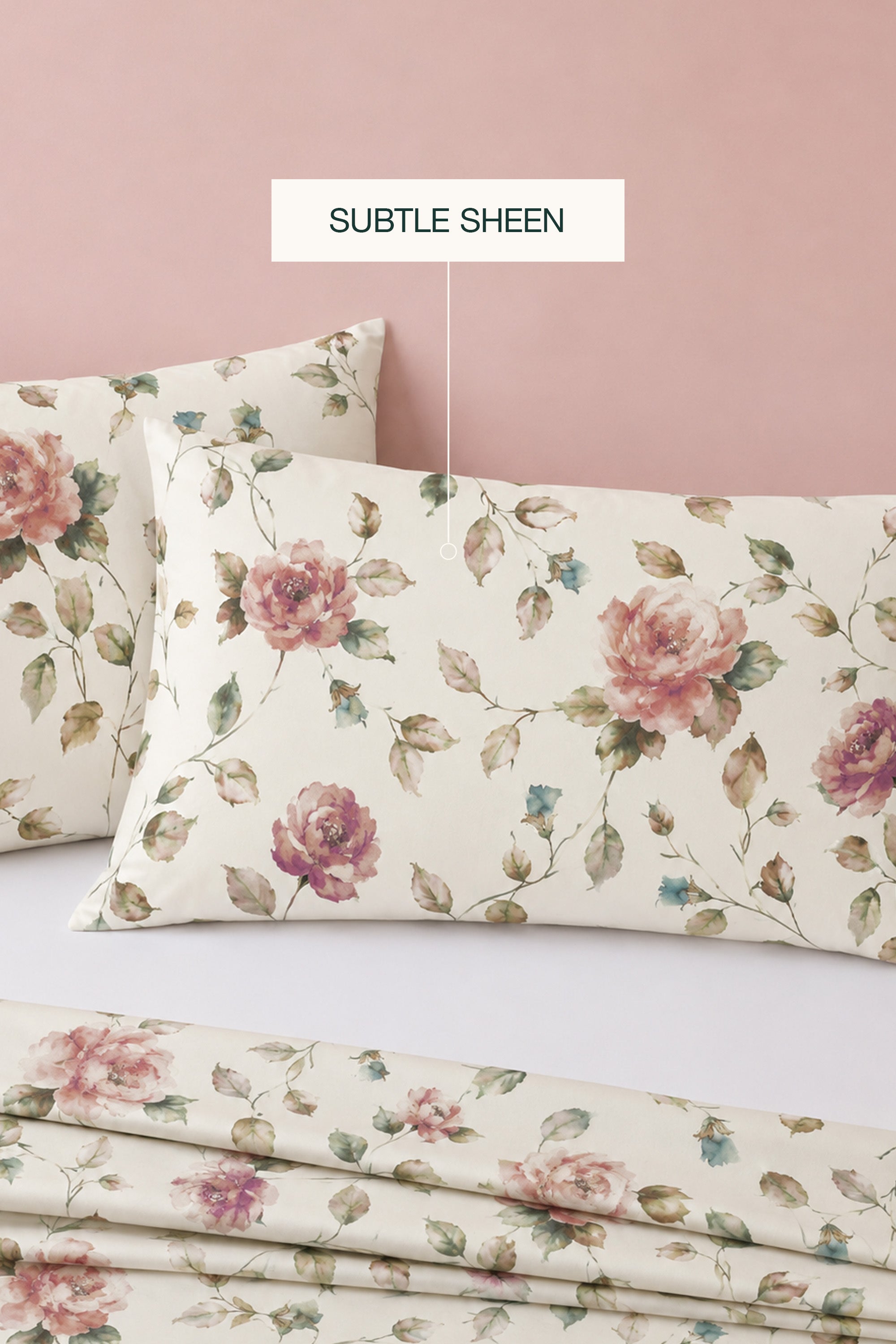 Ochre Wash Sateen Bed Sheet Set