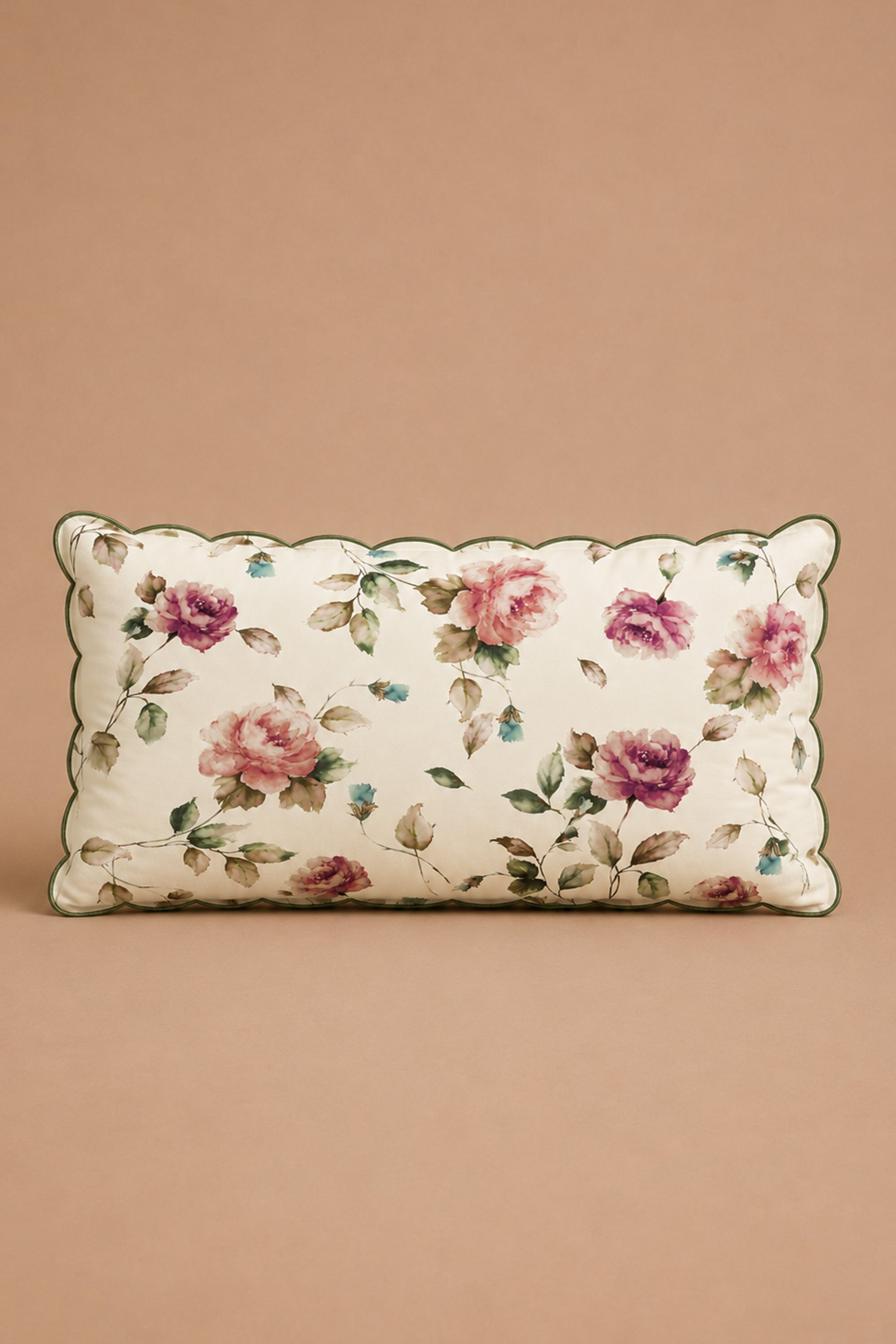 Ochre Wash Sateen Cushion Cover