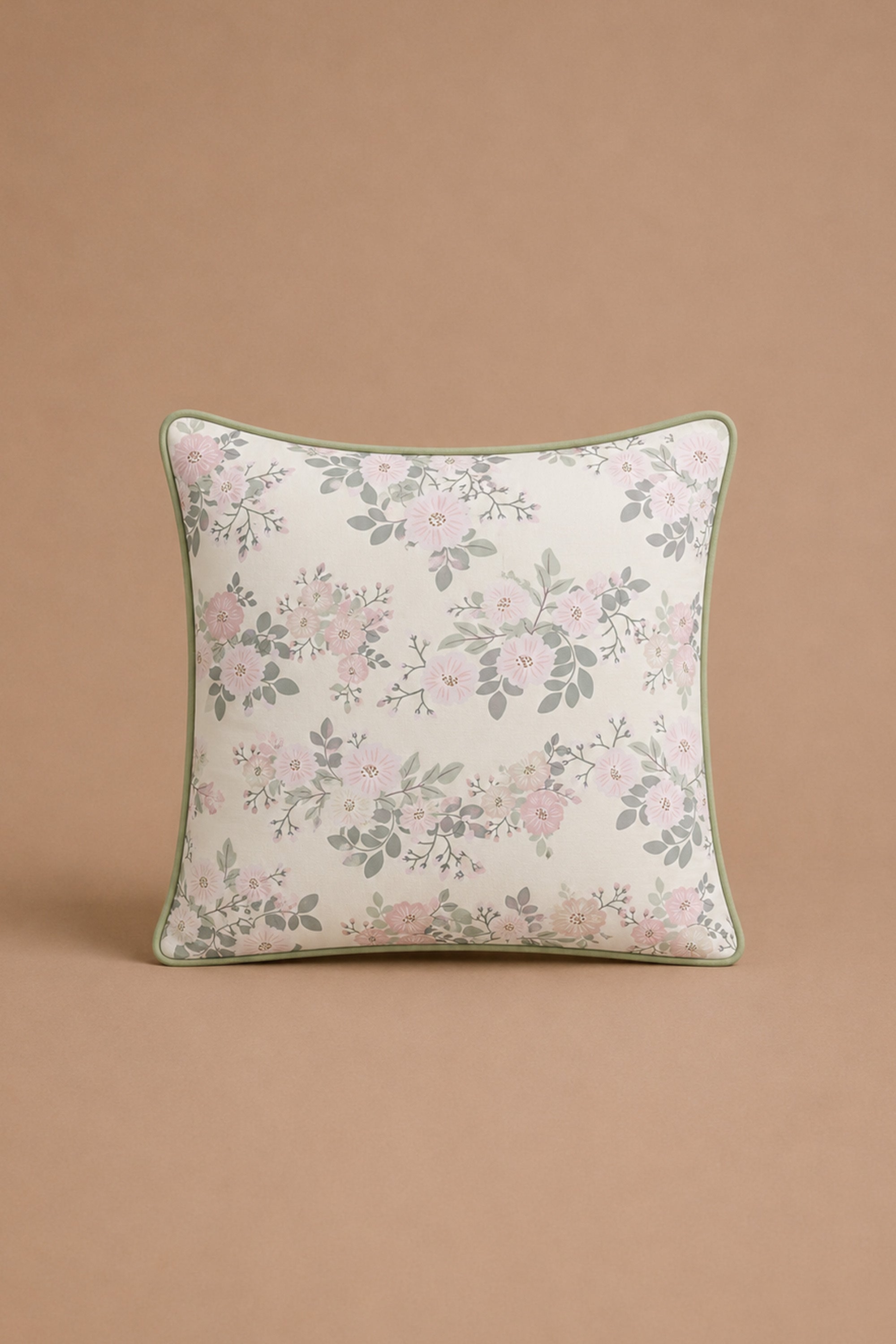 Pale Botanica Percale Cushion Cover