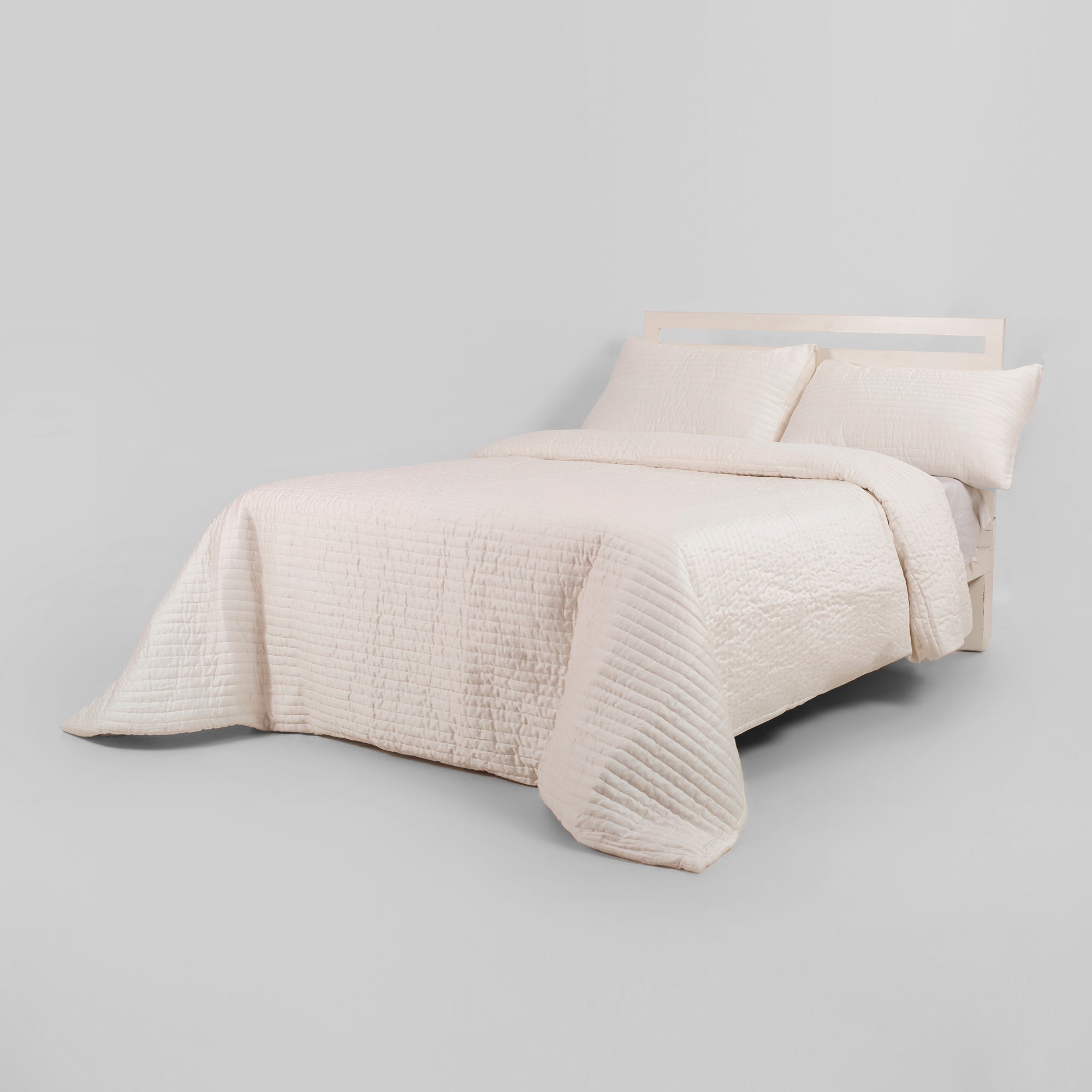 Pearl Quilt Cover Set - THE LINEN COMPANY