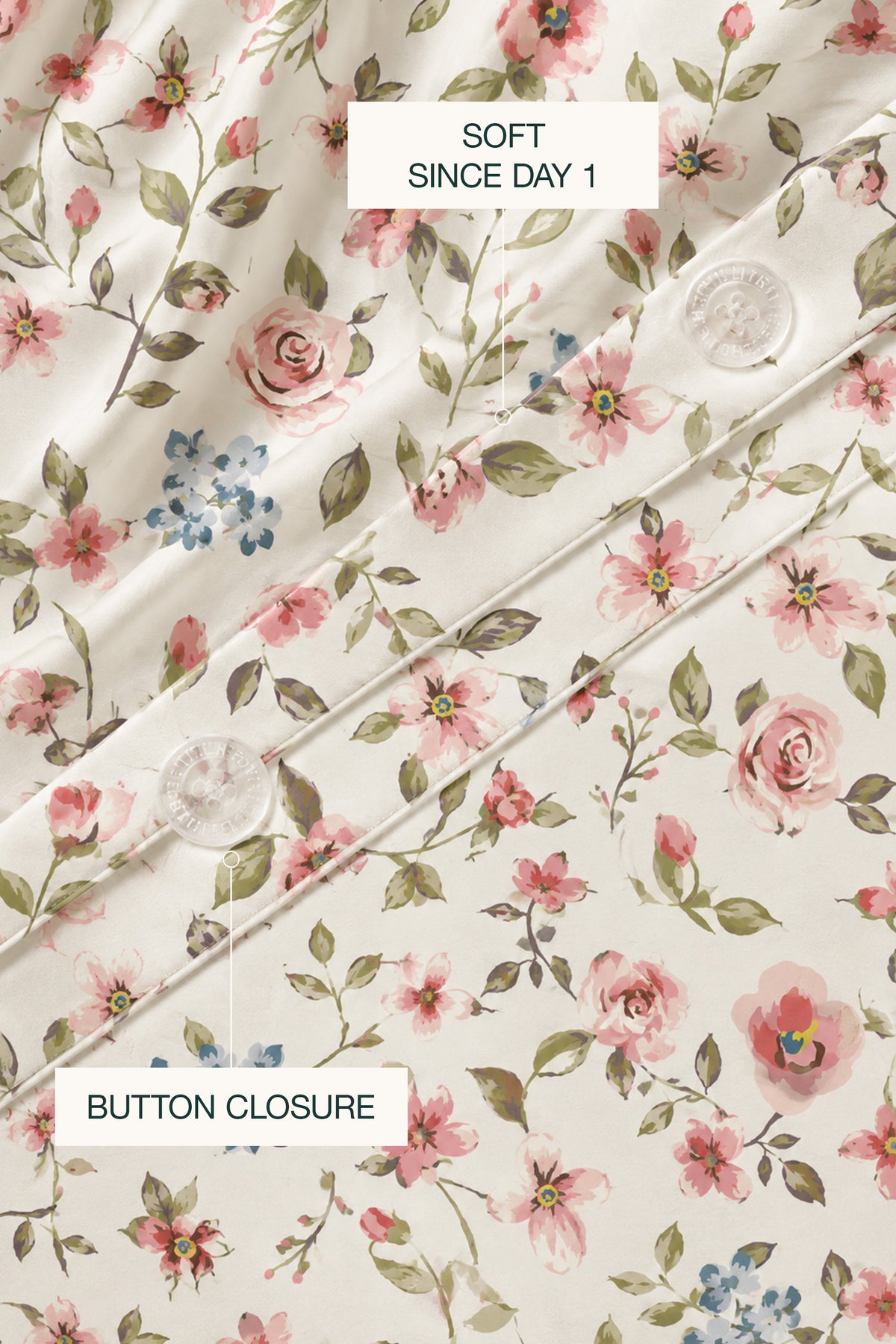 Petal Interlace Sateen Duvet Set