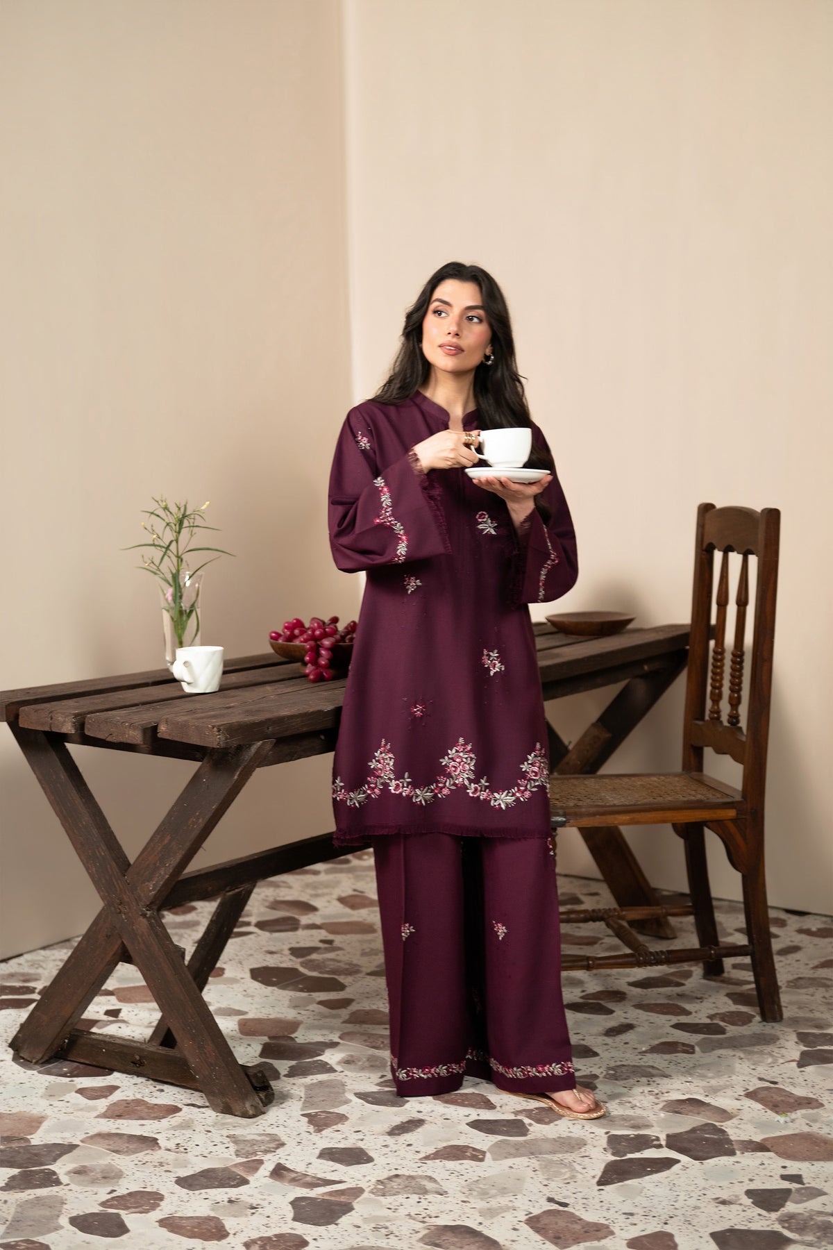 Plum Orchid Marina Set