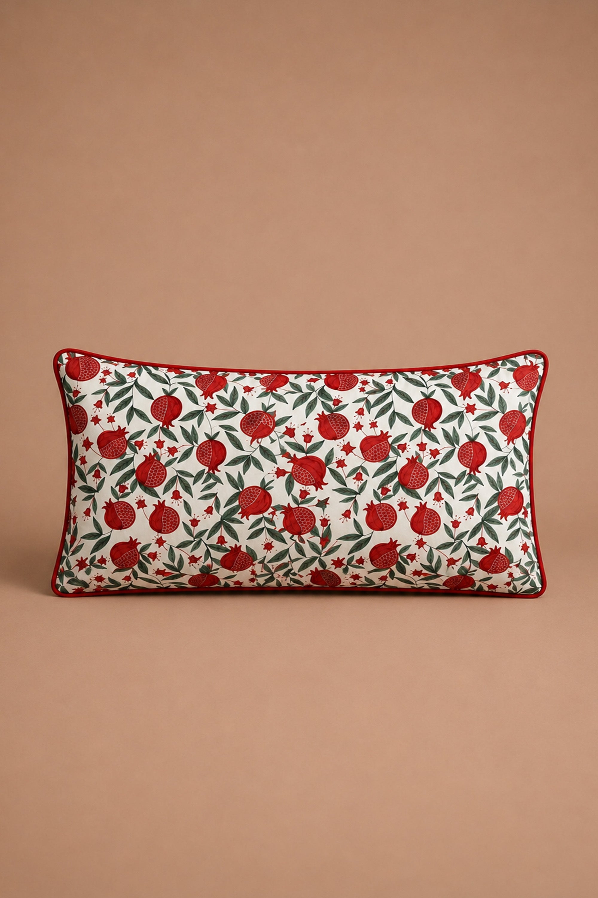 Pomme Noir Sateen Cushion Cover