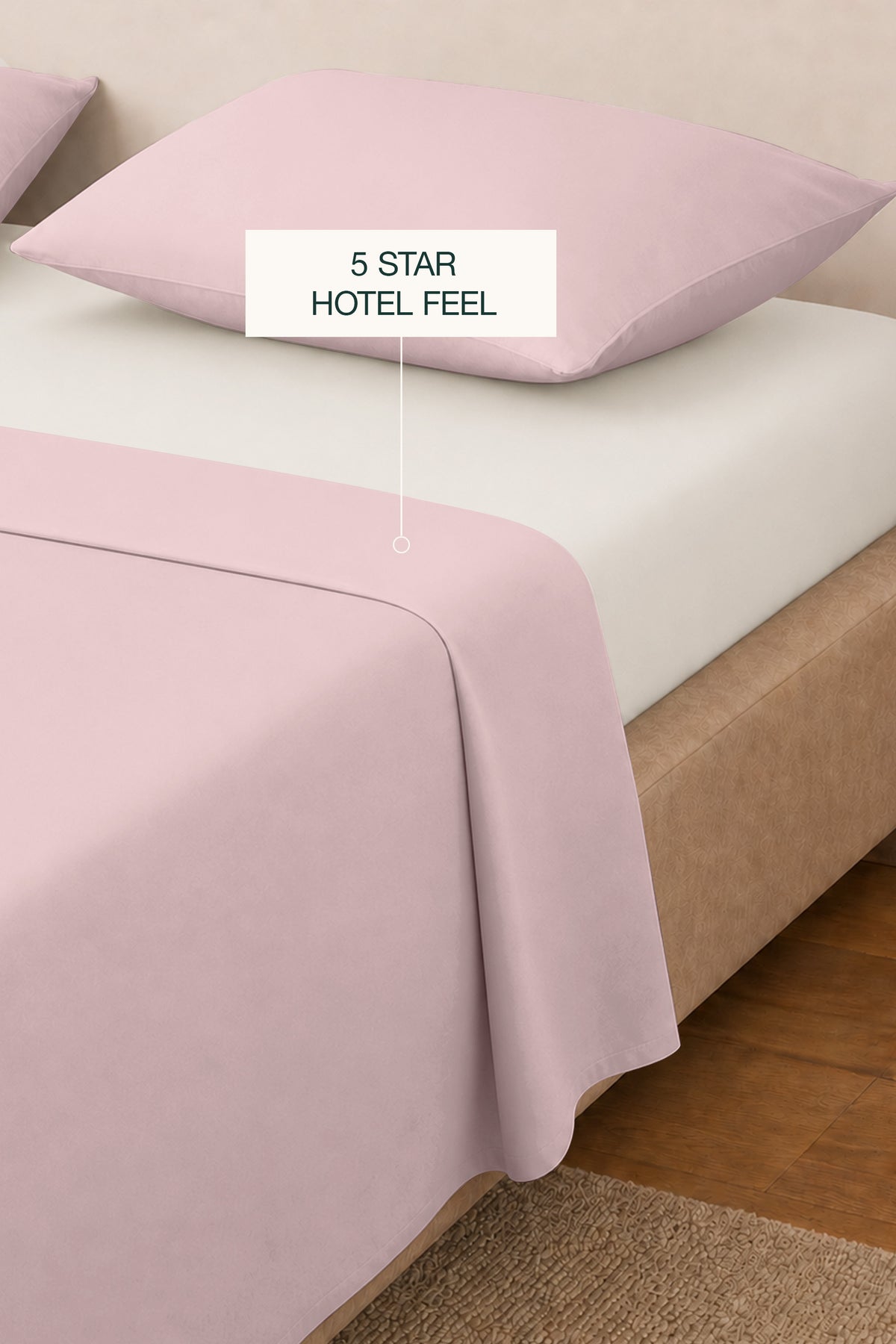 T200 Powder Pink Sheet Set
