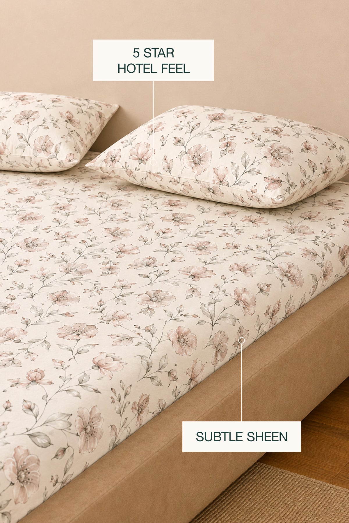 Quiet Fall Sateen Sheet Set