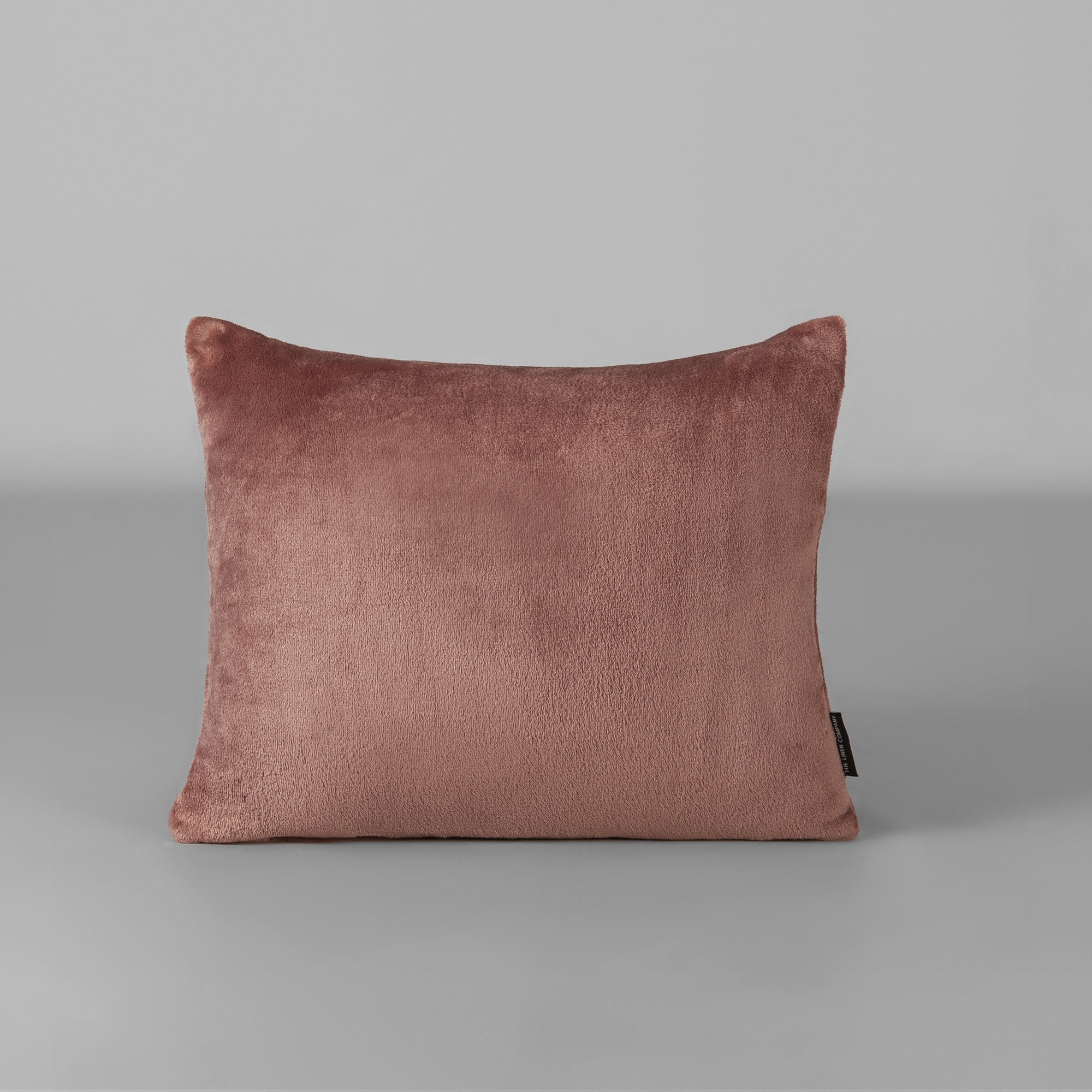 Rose Wood Plush Cushion - THE LINEN COMPANY