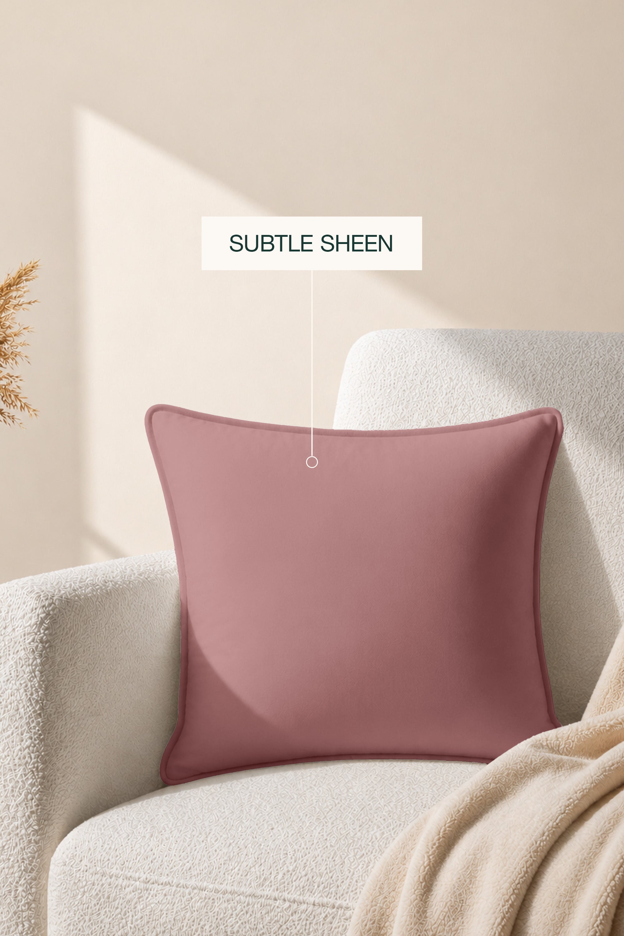 T300 Luxe Rose Pink Cushions