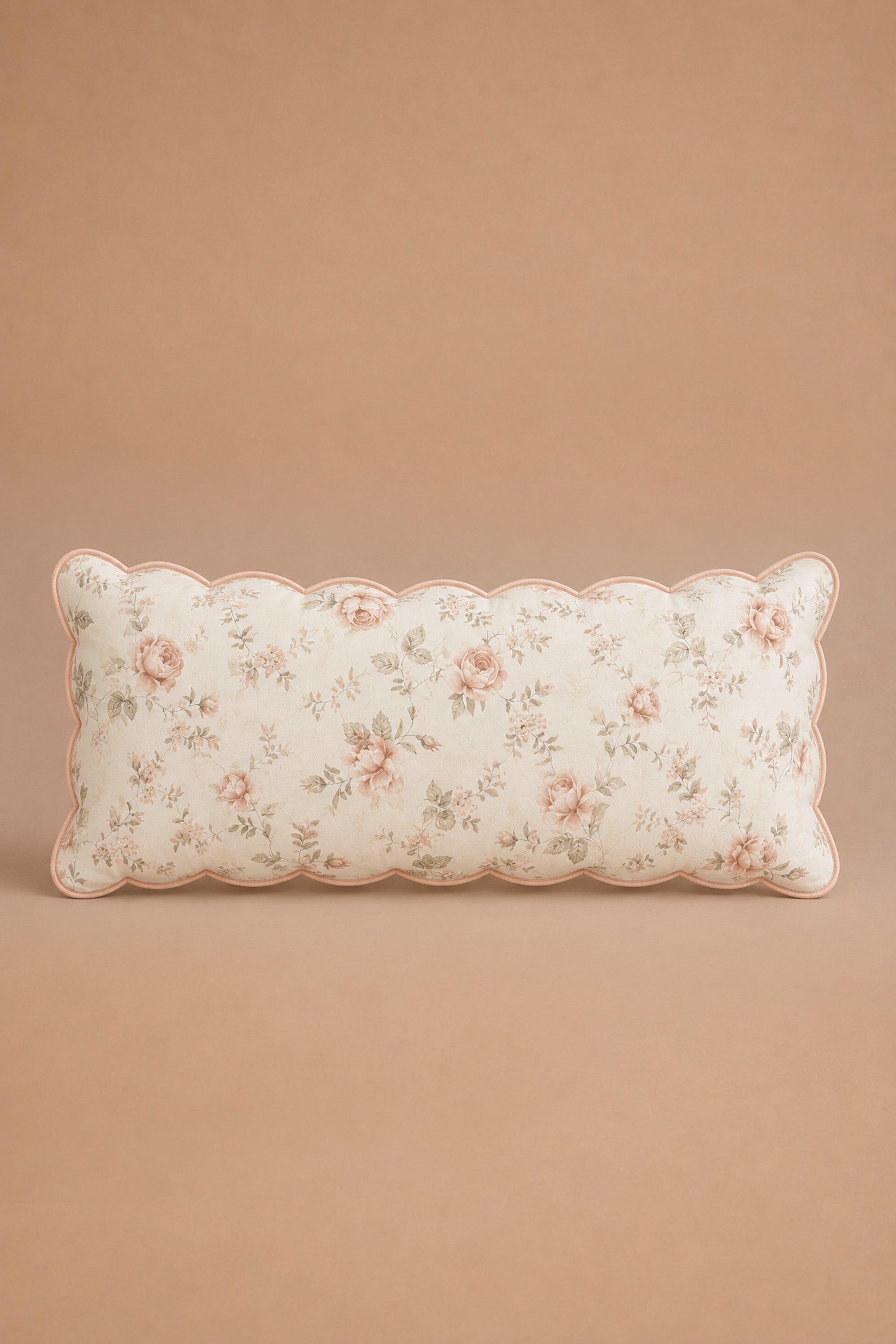 Rosy Affair Sateen Cushion Cover
