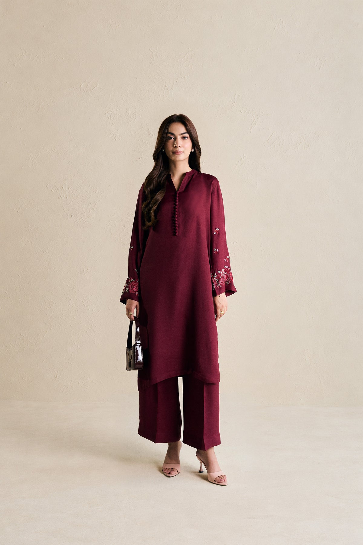 Ruby Scarlet Butter Silk Set