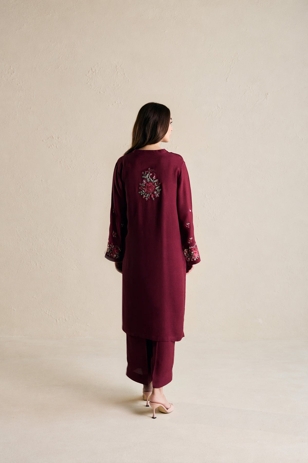 Ruby Scarlet Butter Silk Set