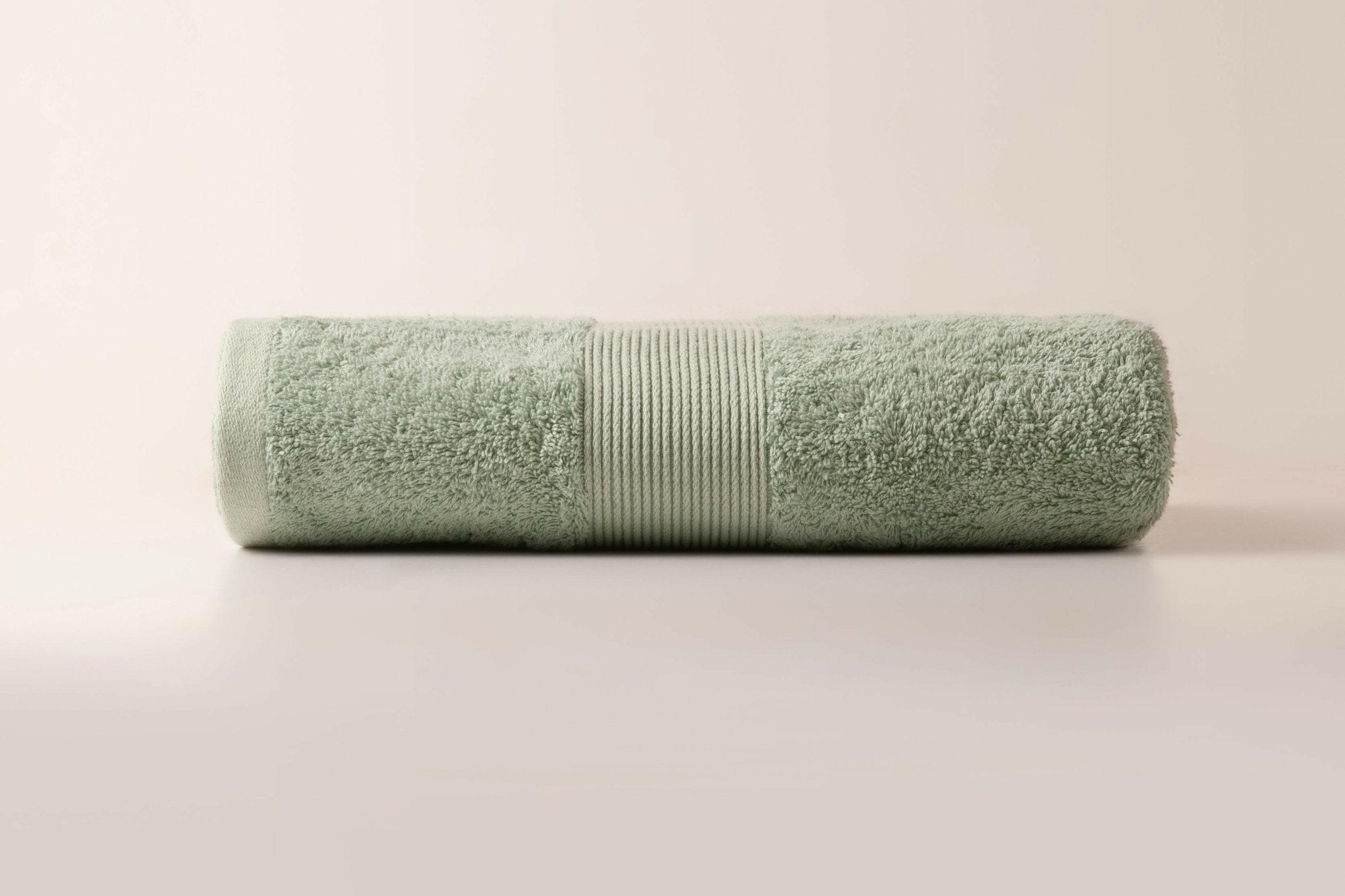 Sage Green Supple Bath Towel - THE LINEN COMPANY