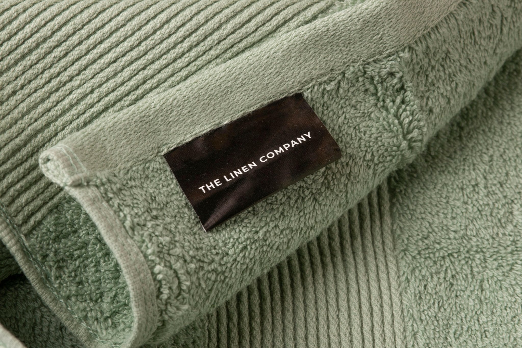 Sage Green Supple Bath Towel - THE LINEN COMPANY