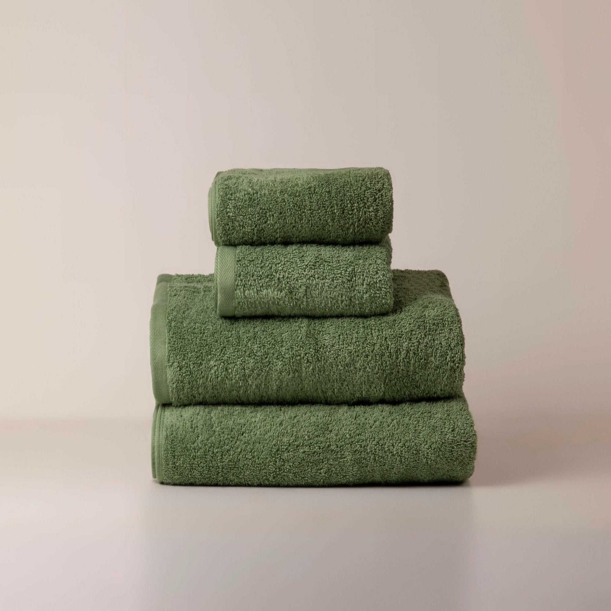 Sage Green Towel - Set of 4 - THE LINEN COMPANY