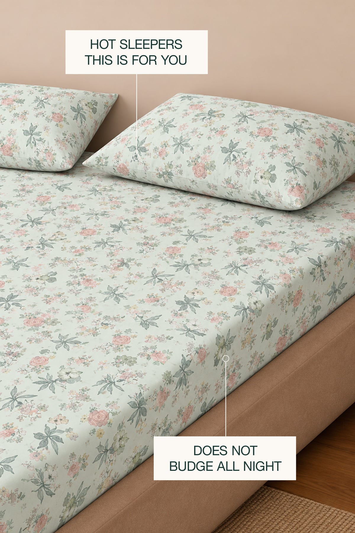 Sage Garden Percale Sheet Set