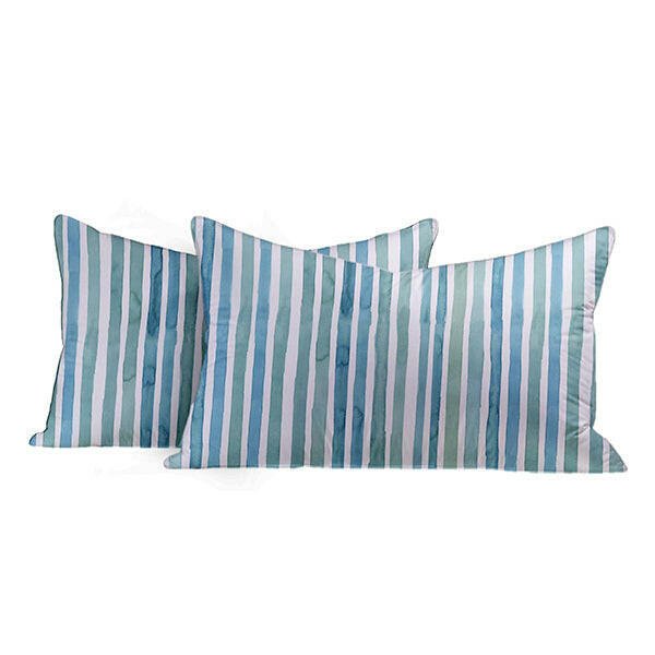 Sea Stripe Pillowcases - THE LINEN COMPANY