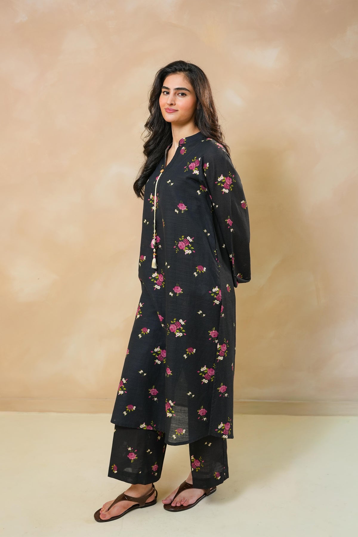 Shadow Wood Khaddar Set
