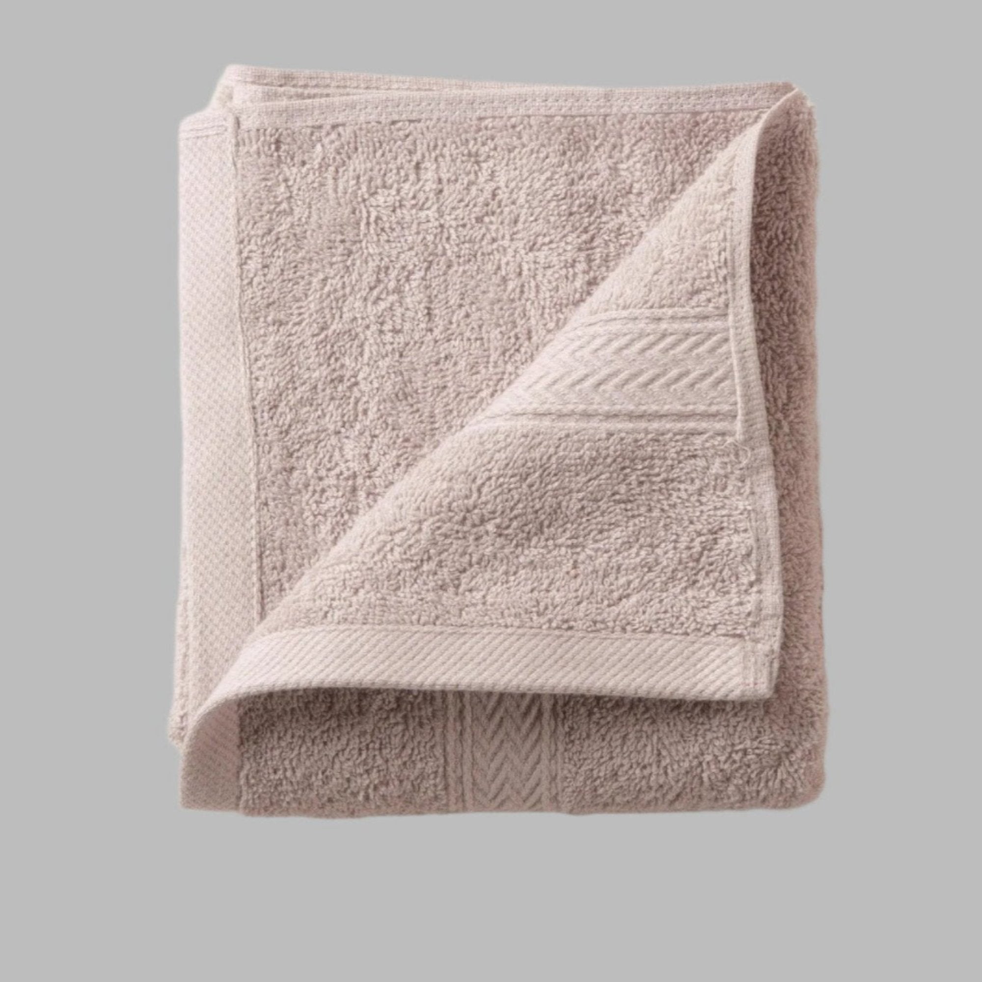 Silver Grey Zigzag Hand Towel - THE LINEN COMPANY